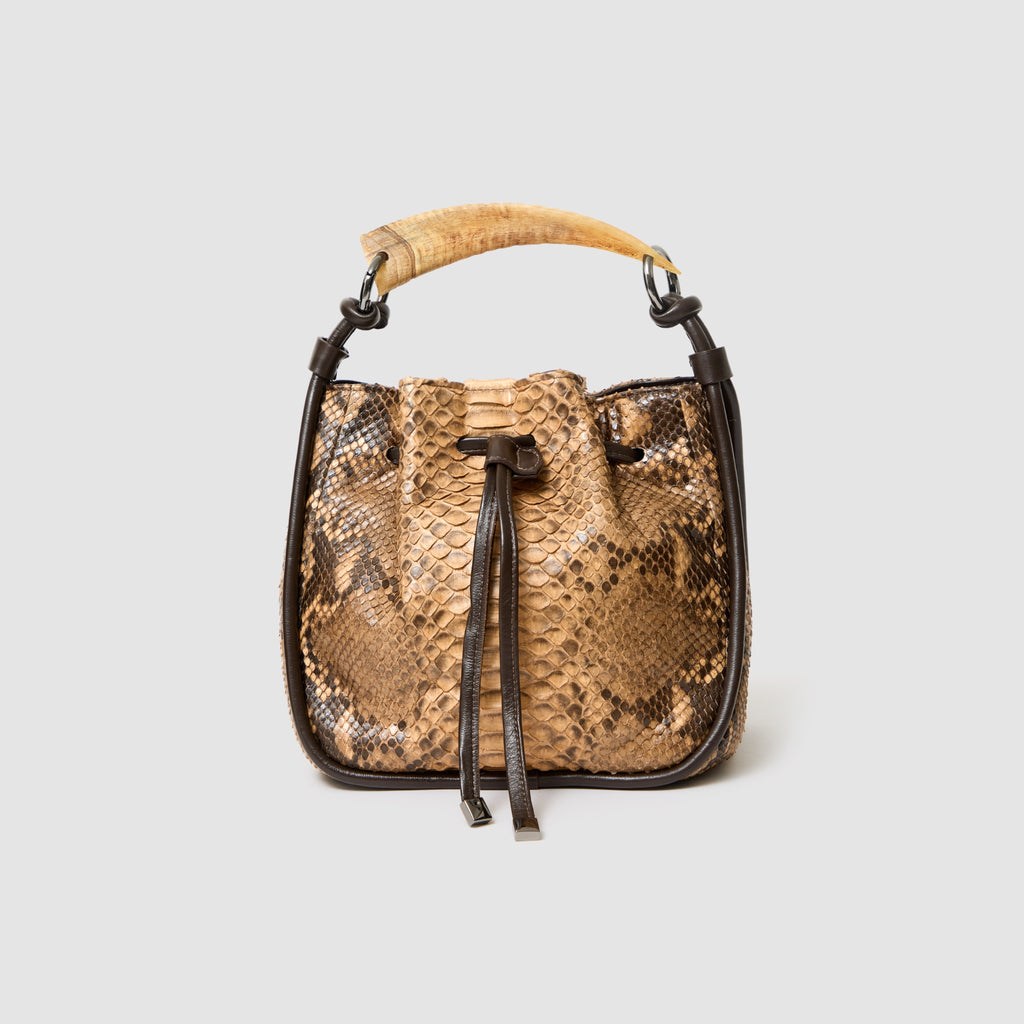 Bolsa Uirapuru Couro Python