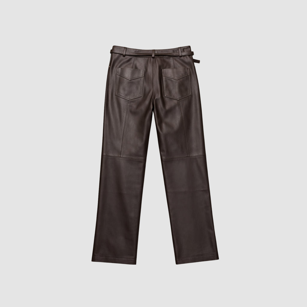 Calça Cigarette Pelica e Chamois