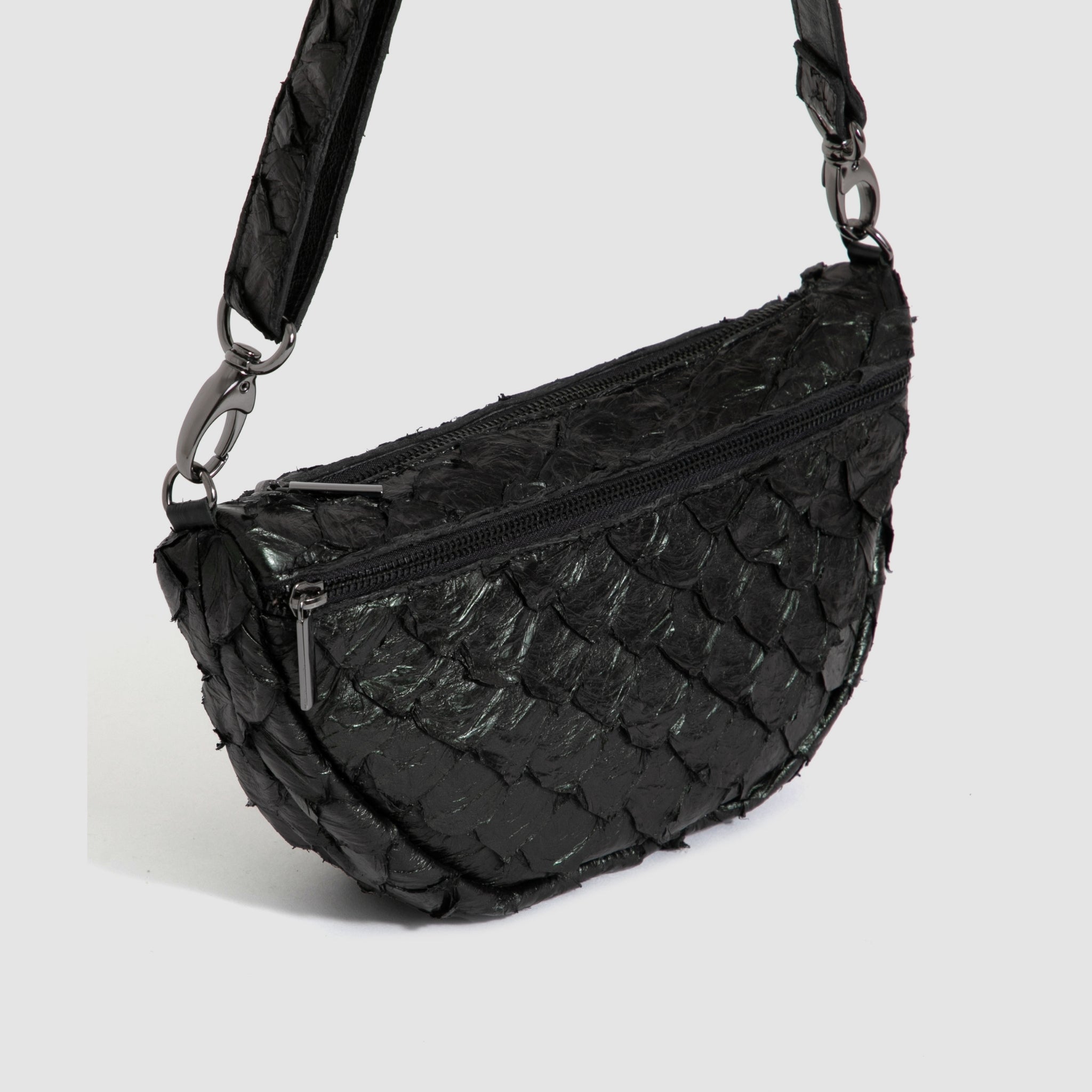Bolsa Ingá Couro Pirarucu