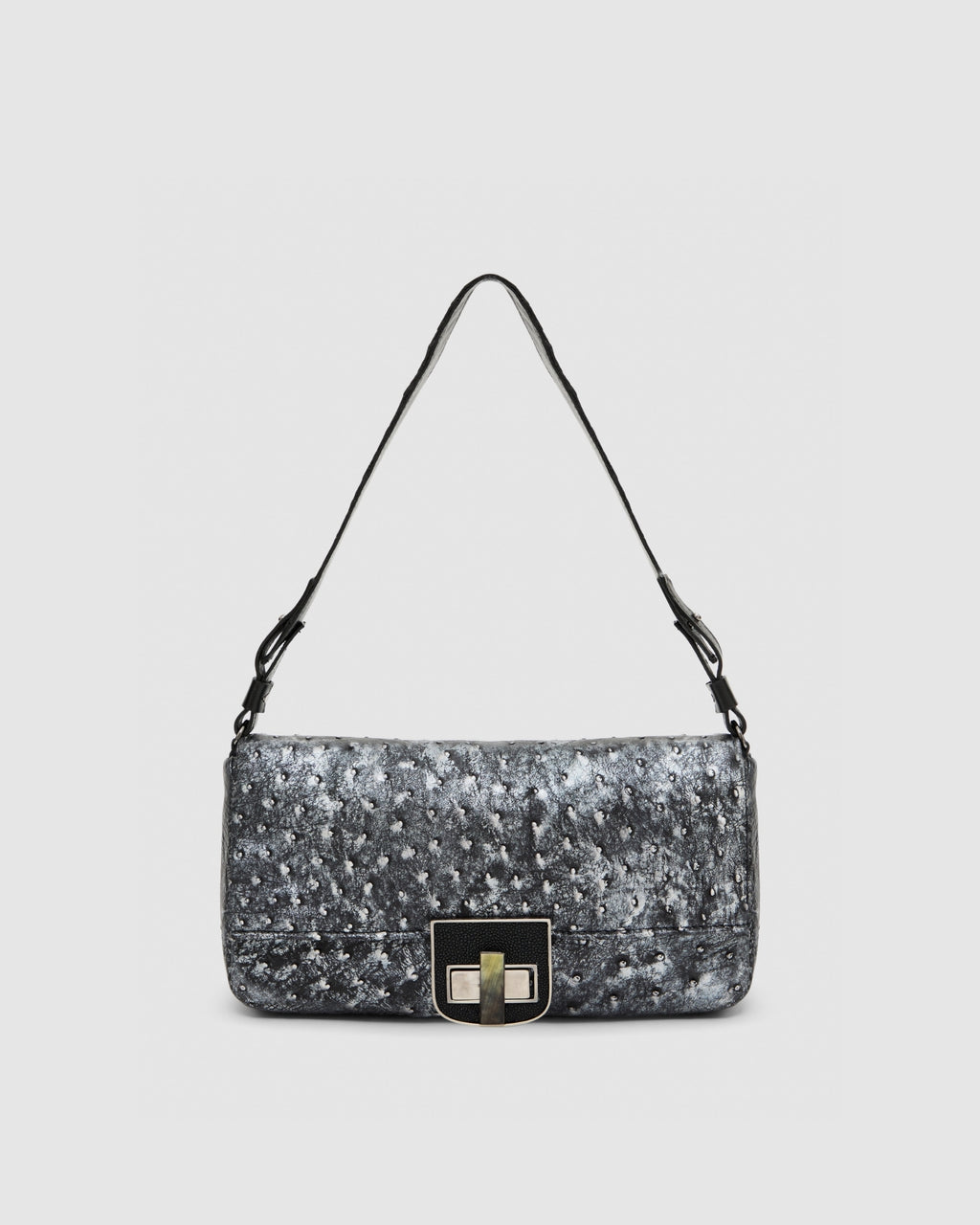 Bolsa Dalí Couro Avestruz
