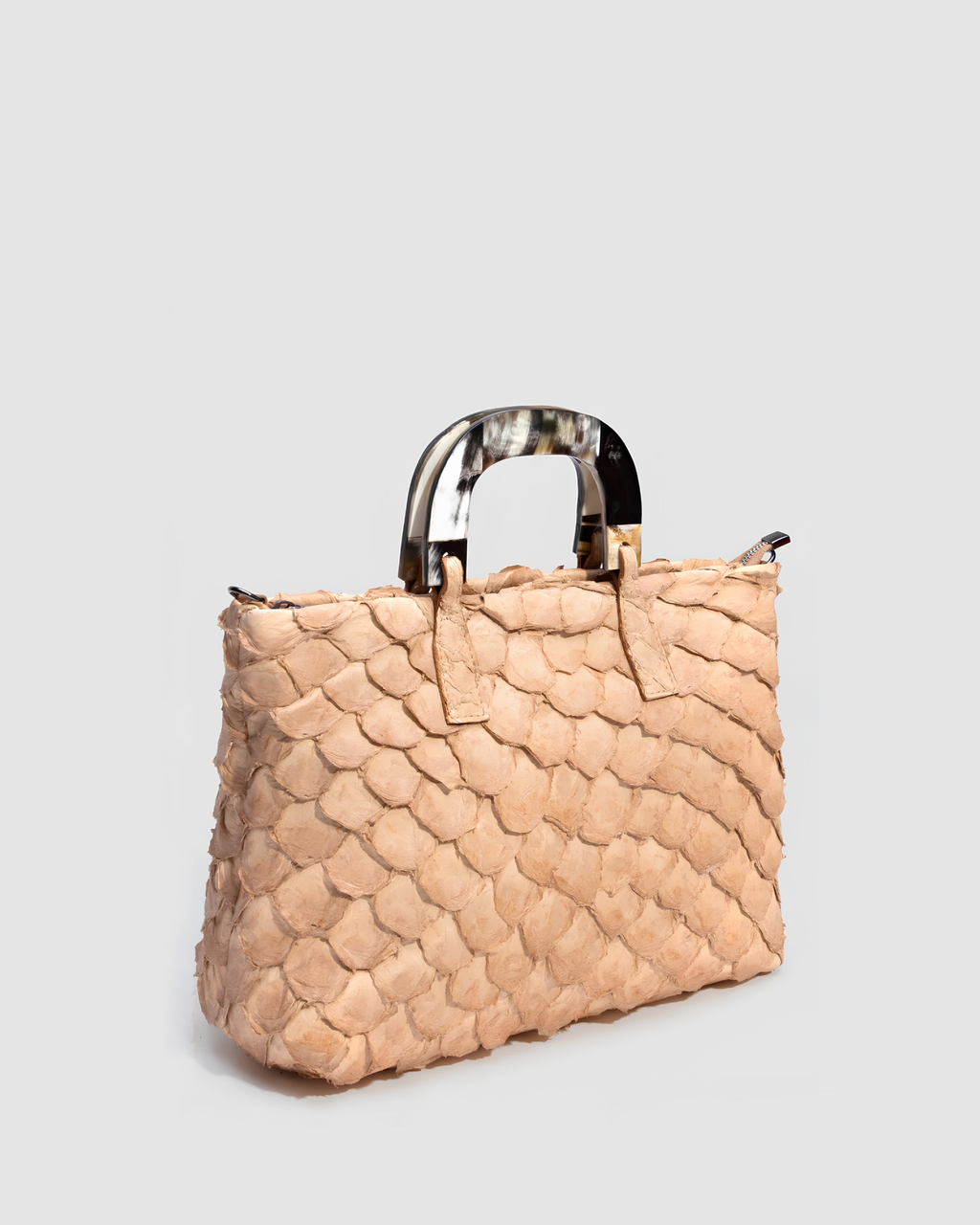 Bolsa Itiquira Couro Pirarucu