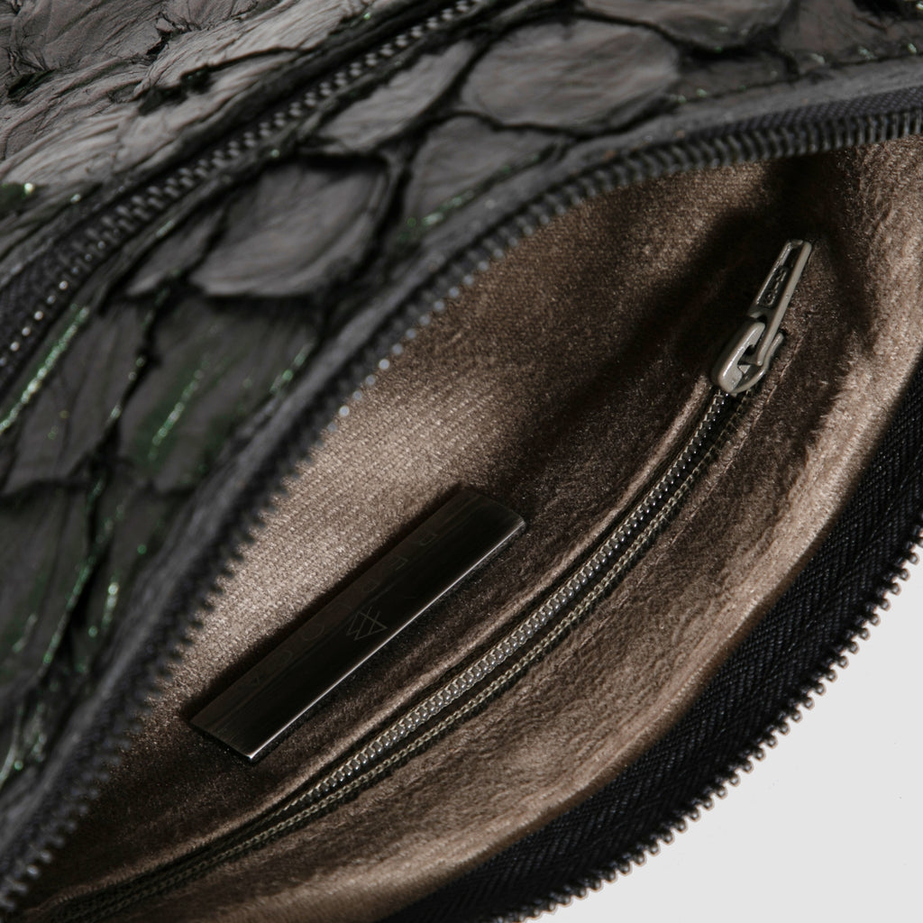 Bolsa Ingá Couro Pirarucu