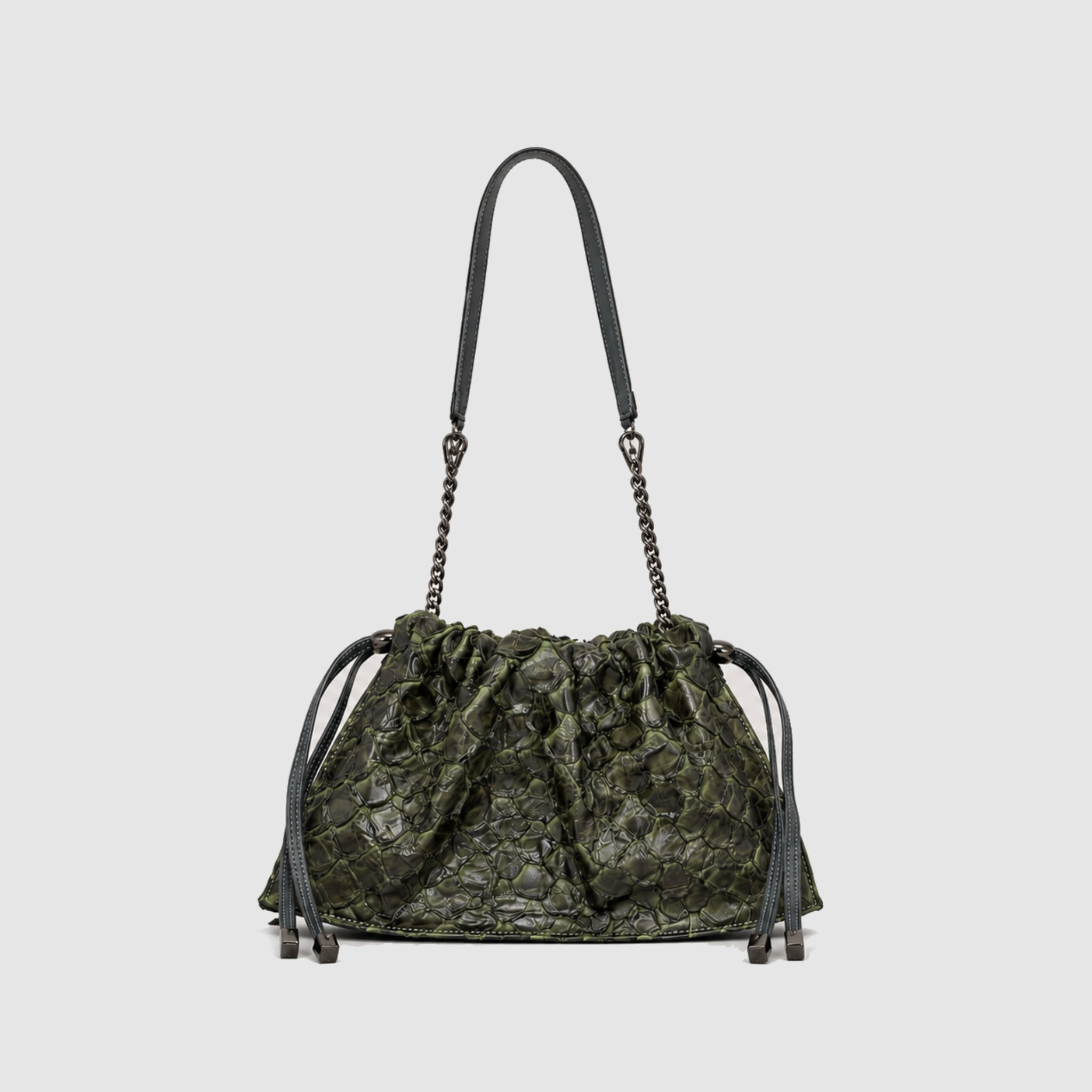 Bolsa Vinci Couro de Pirarucu