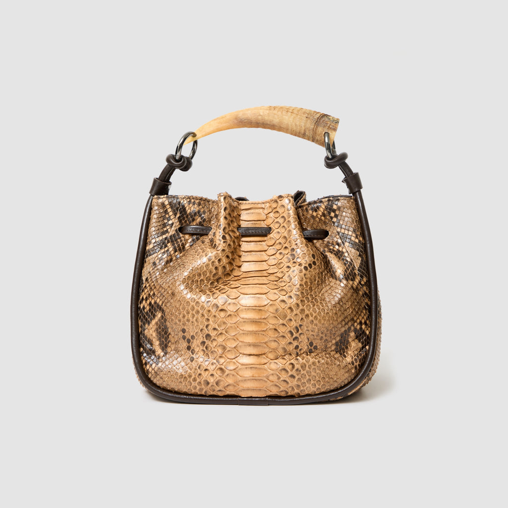 Bolsa Uirapuru Couro Python