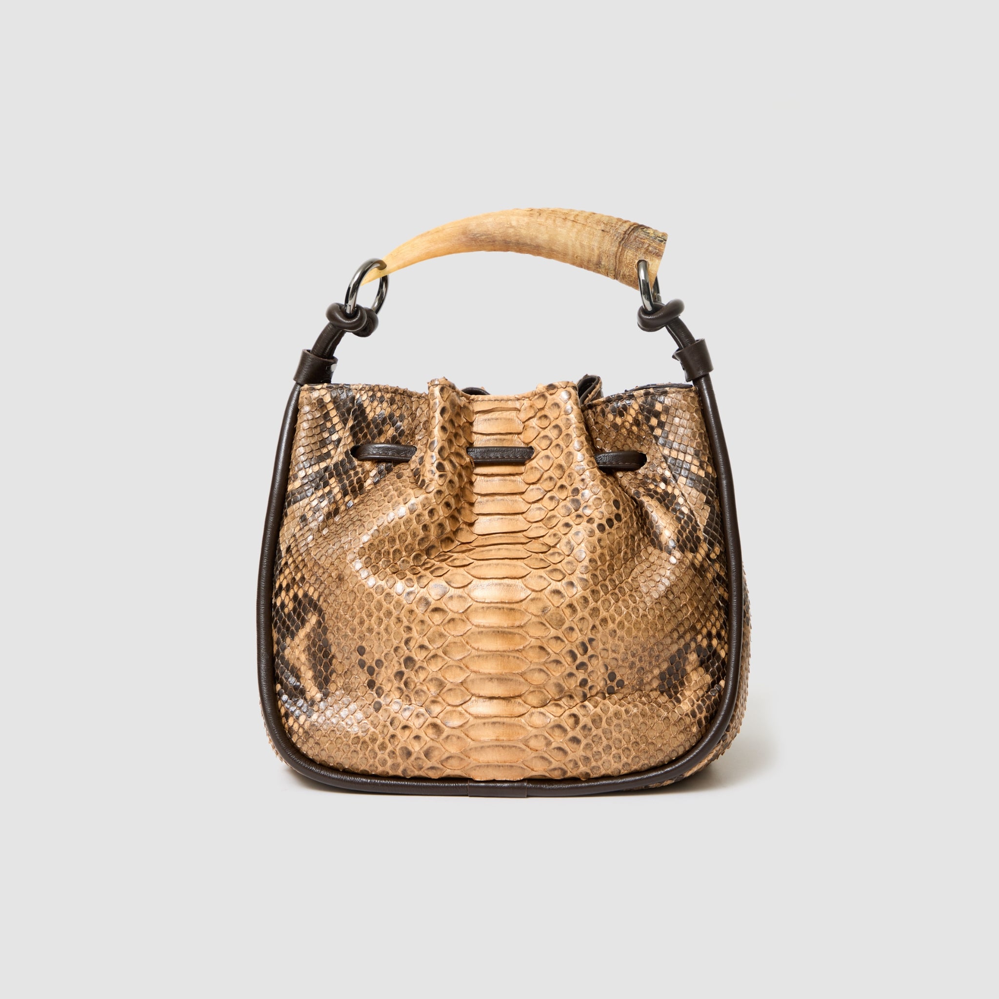 Bolsa Uirapuru Couro Python