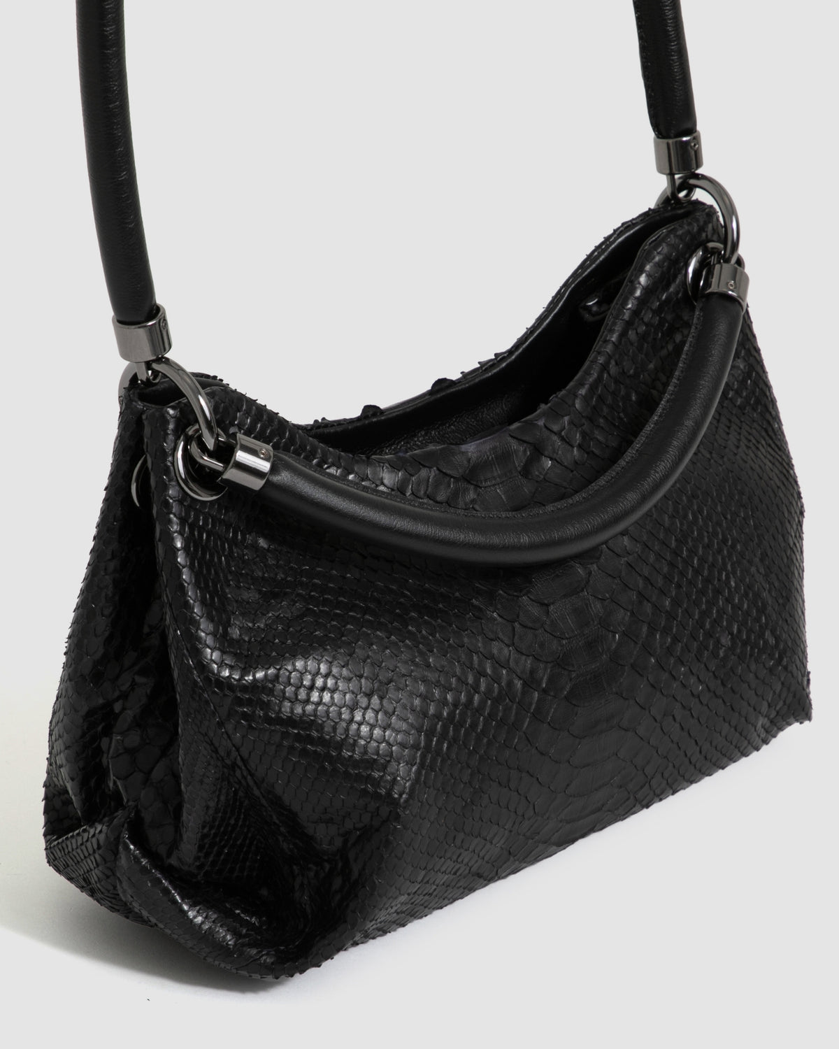 Bolsa Amazônia Couro Python