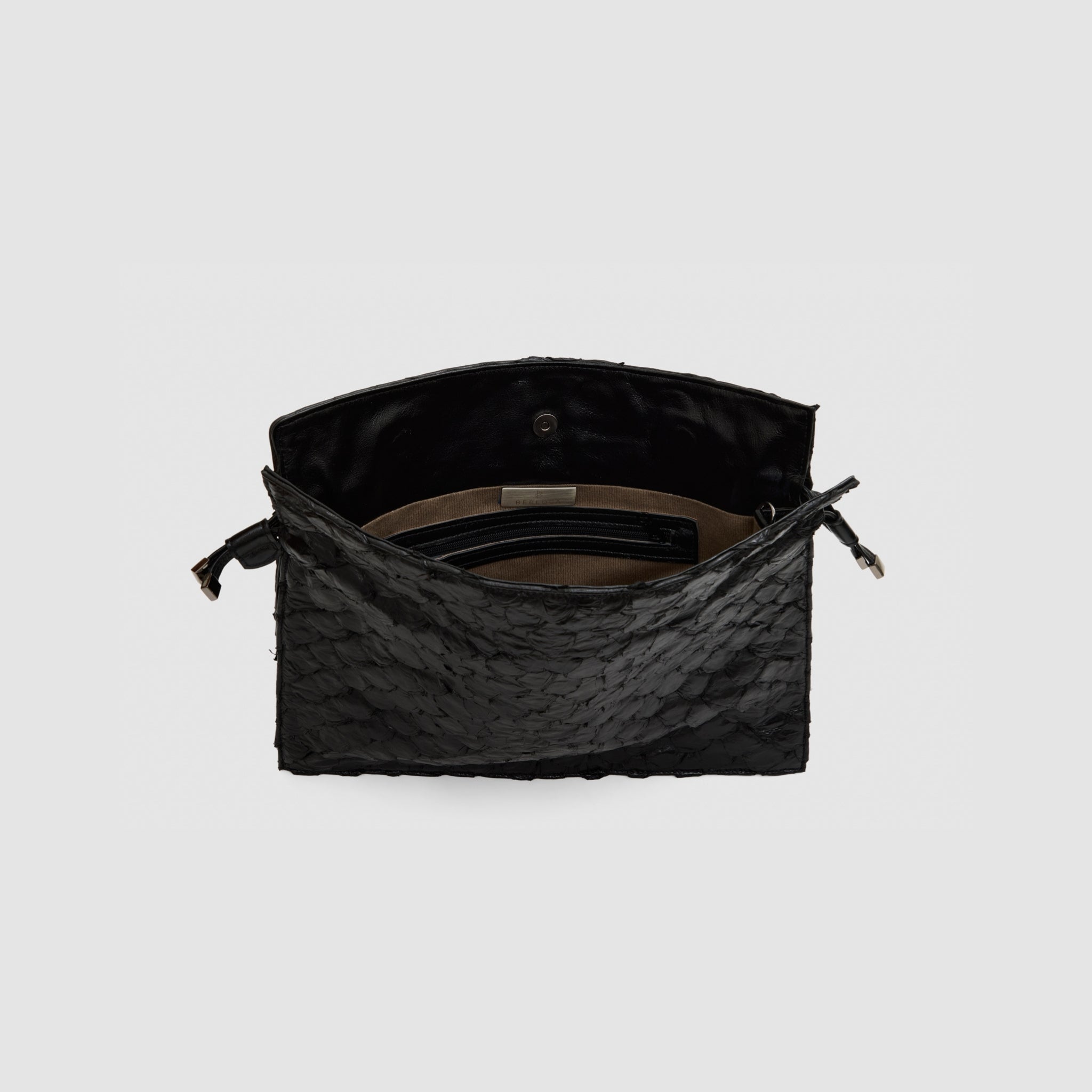Bolsa Nina Couro Pirarucu