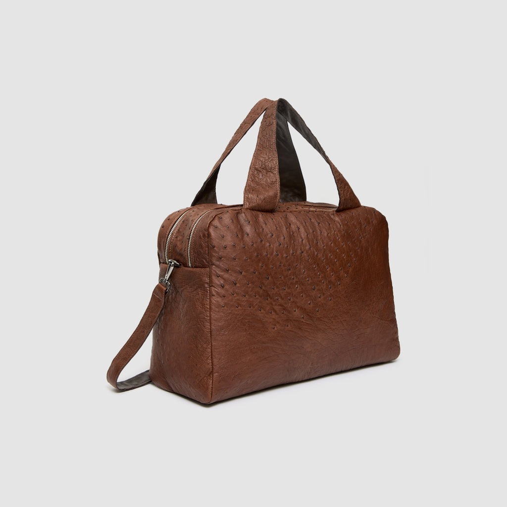 BOLSA CUJUBI COURO DE AVESTRUZ