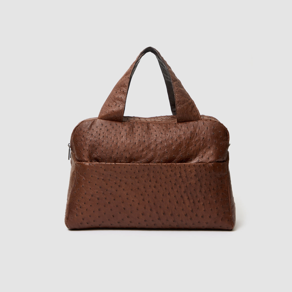 BOLSA CUJUBI COURO DE AVESTRUZ