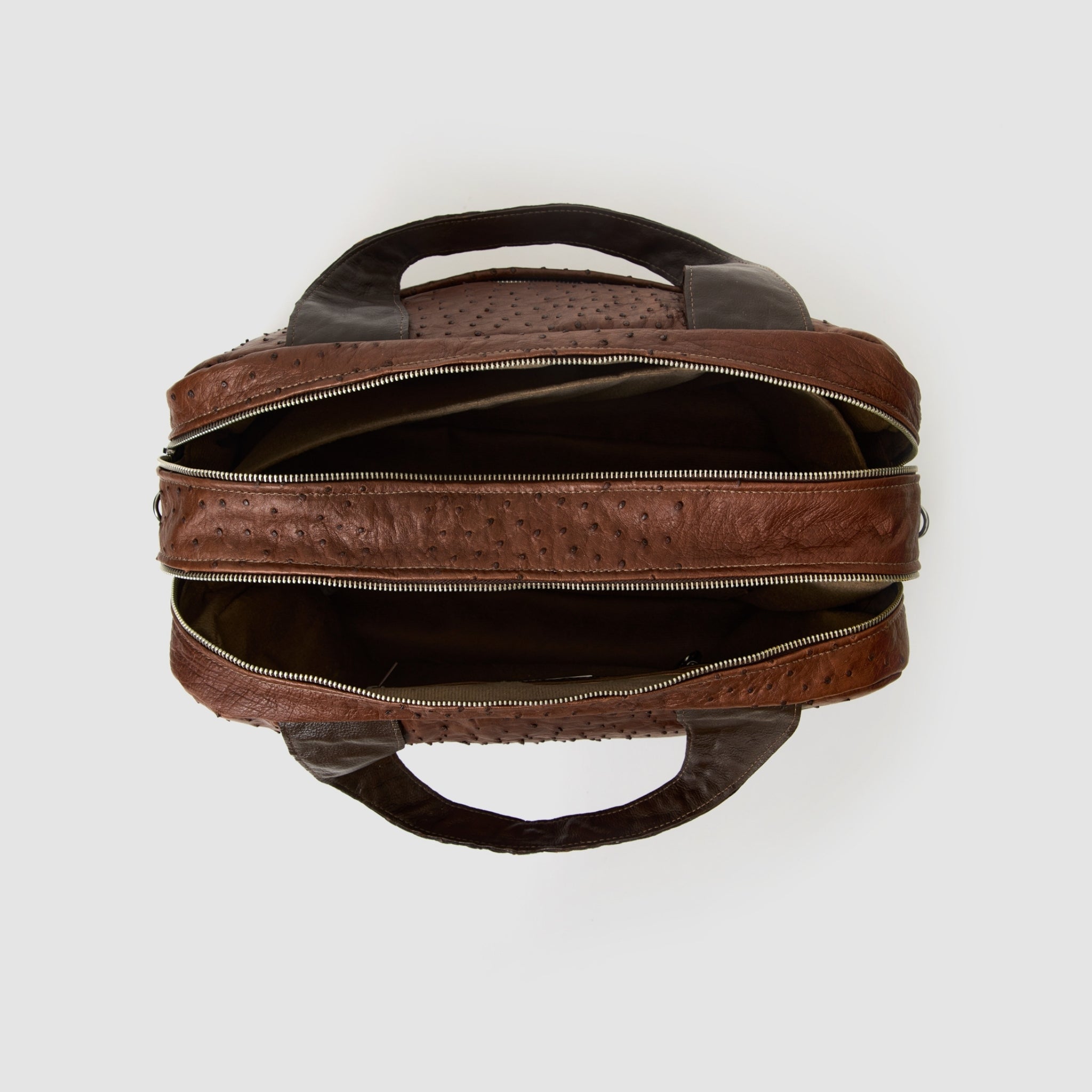 BOLSA CUJUBI COURO DE AVESTRUZ