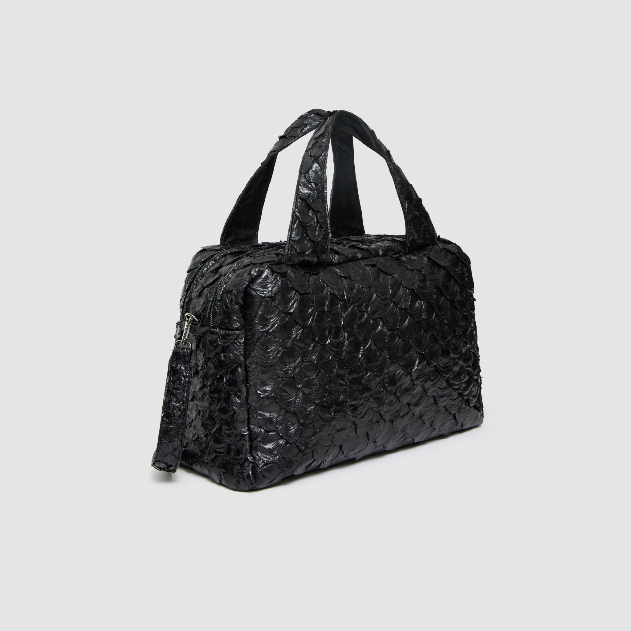 BOLSA CUJUBI COURO DE PIRARUCU