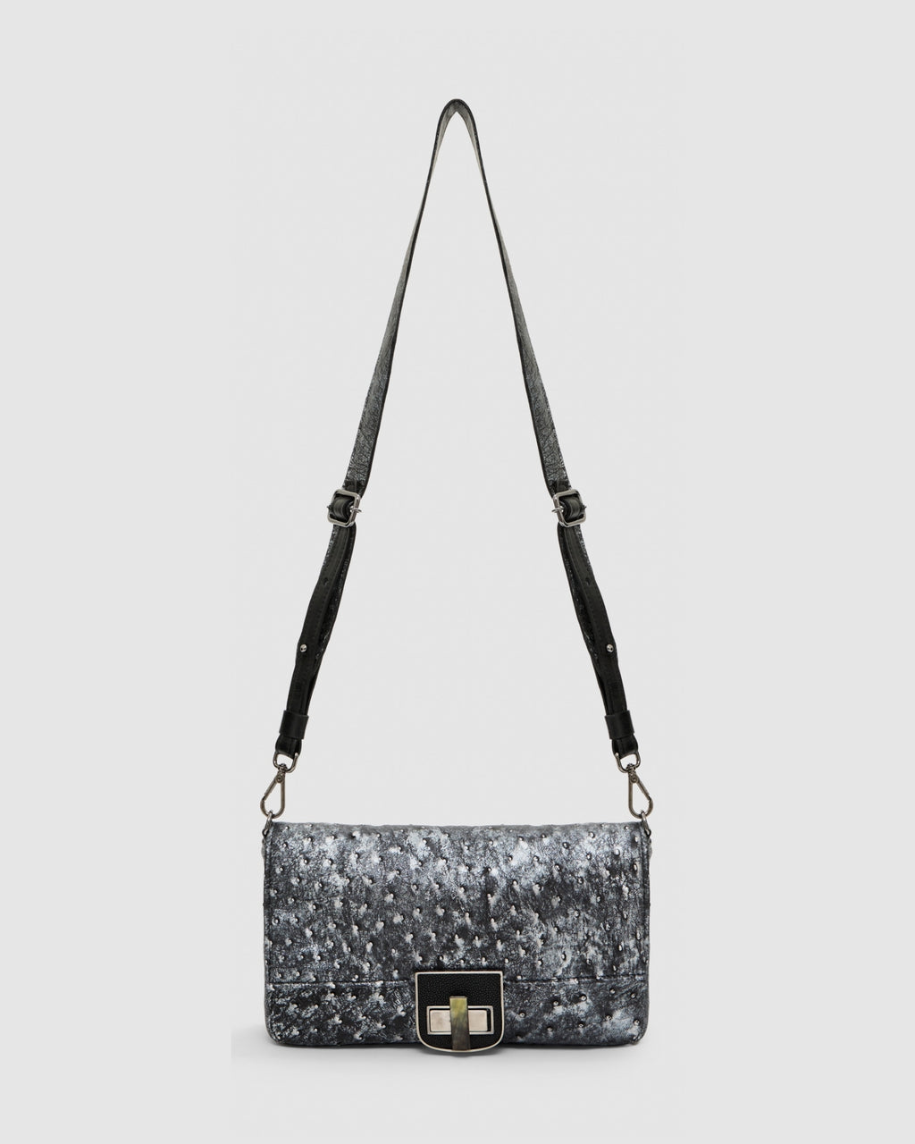 Bolsa Dalí Couro Avestruz