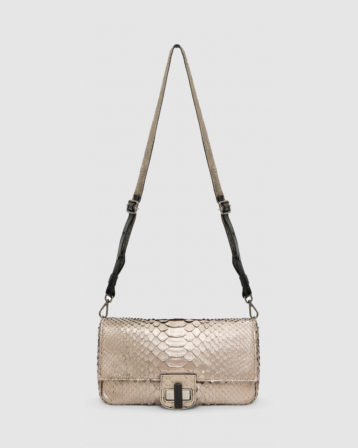 Bolsa Dalí Couro Python