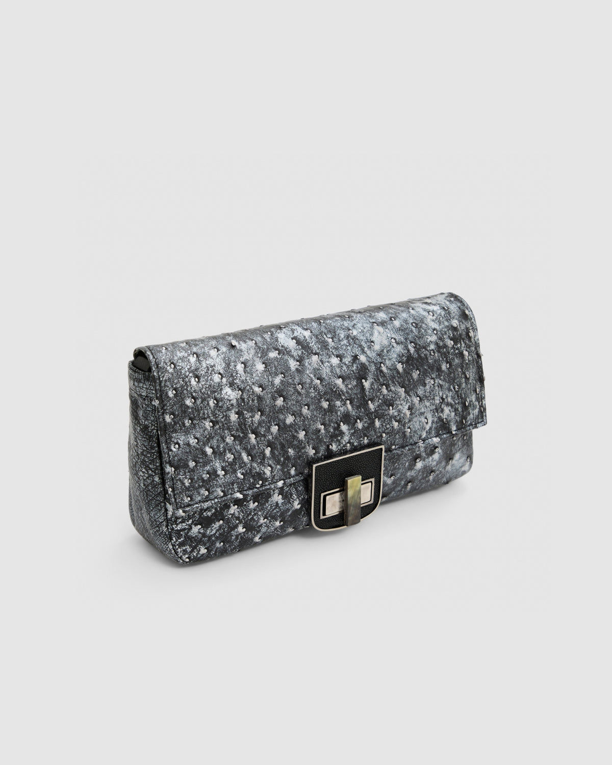 Bolsa Dalí Couro Avestruz