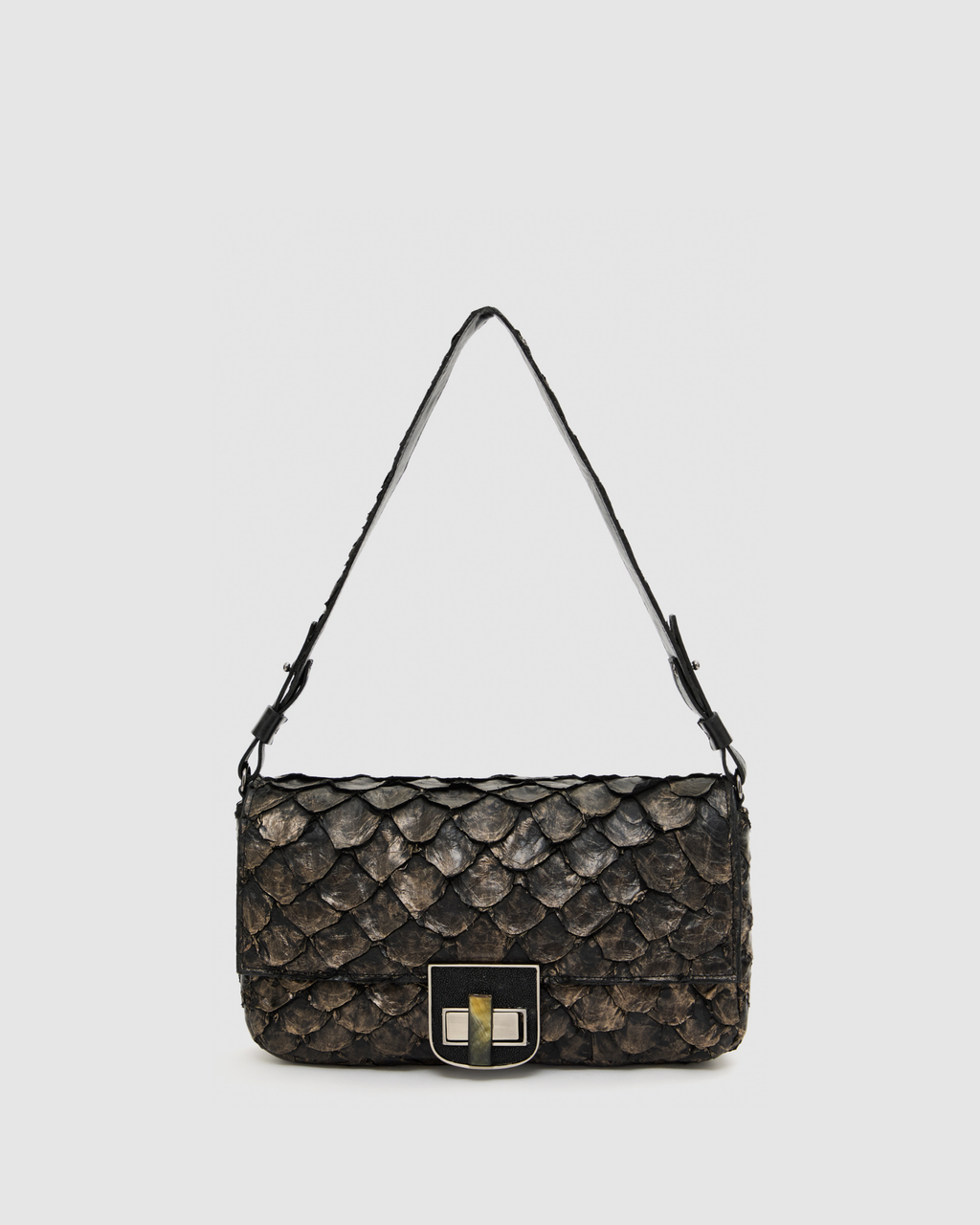Bolsa Dalí Couro Pirarucu