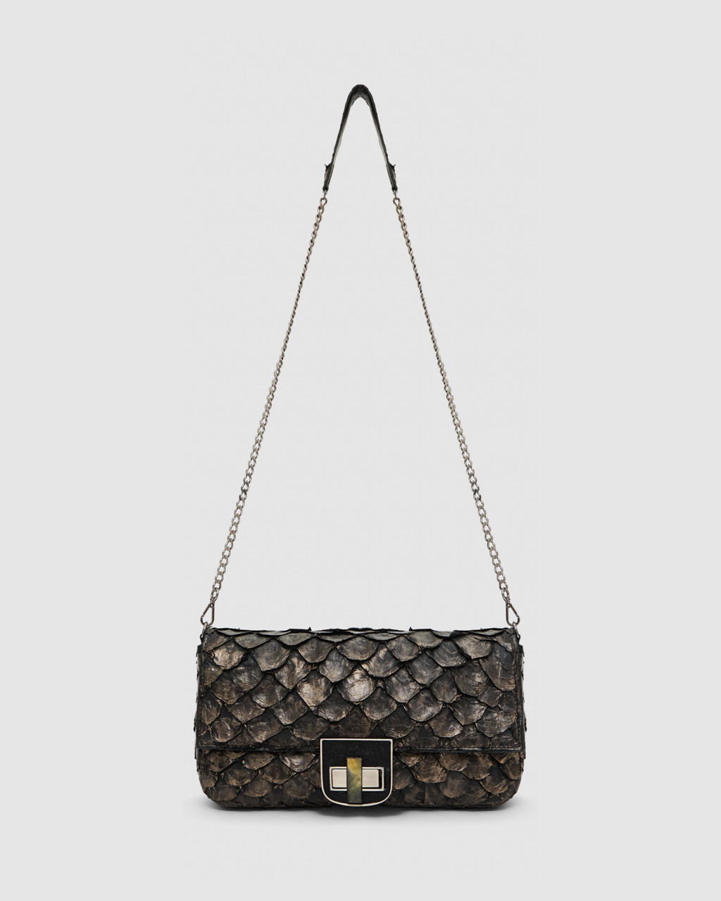 Bolsa Dalí Couro Pirarucu