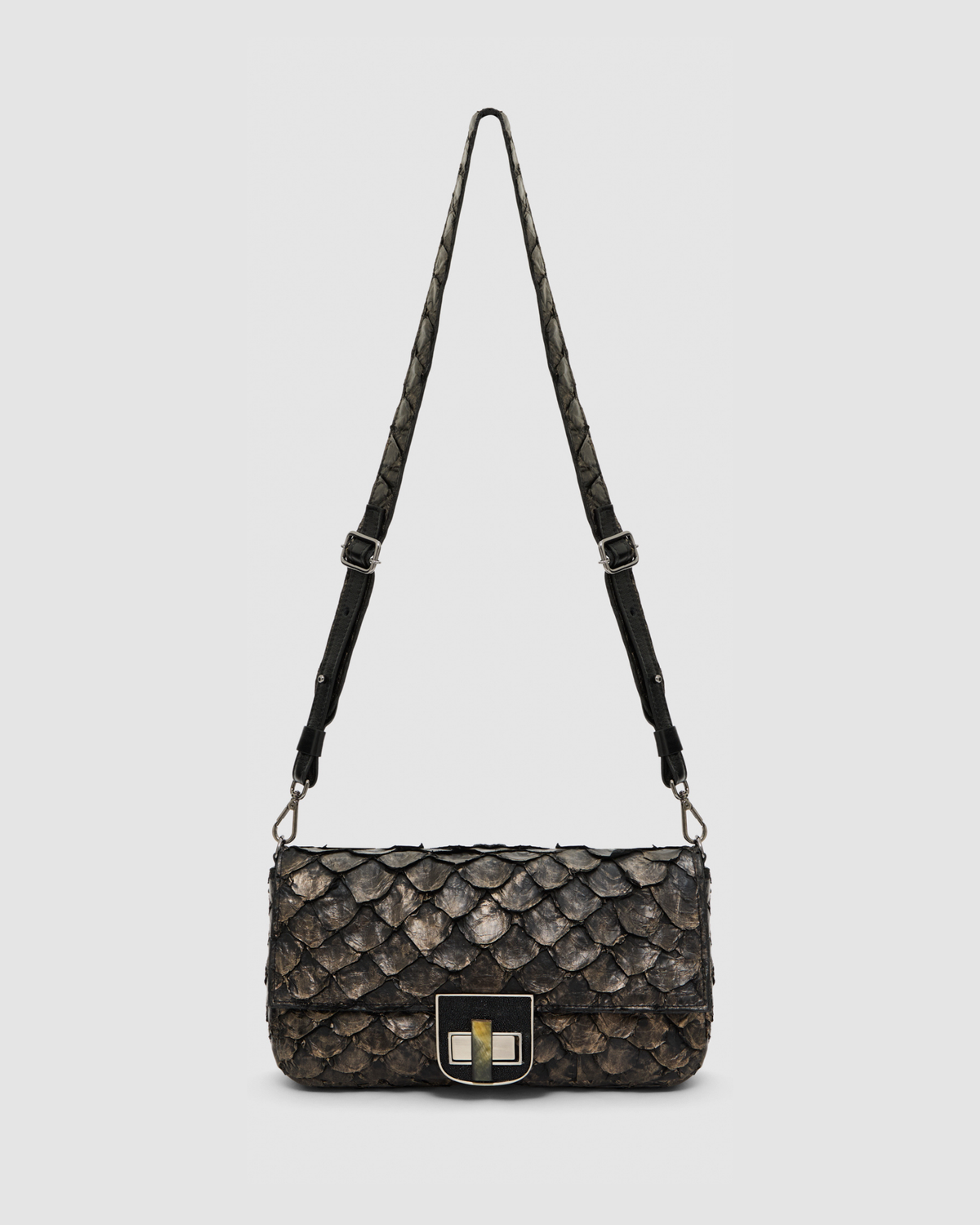 Bolsa Dalí Couro Pirarucu