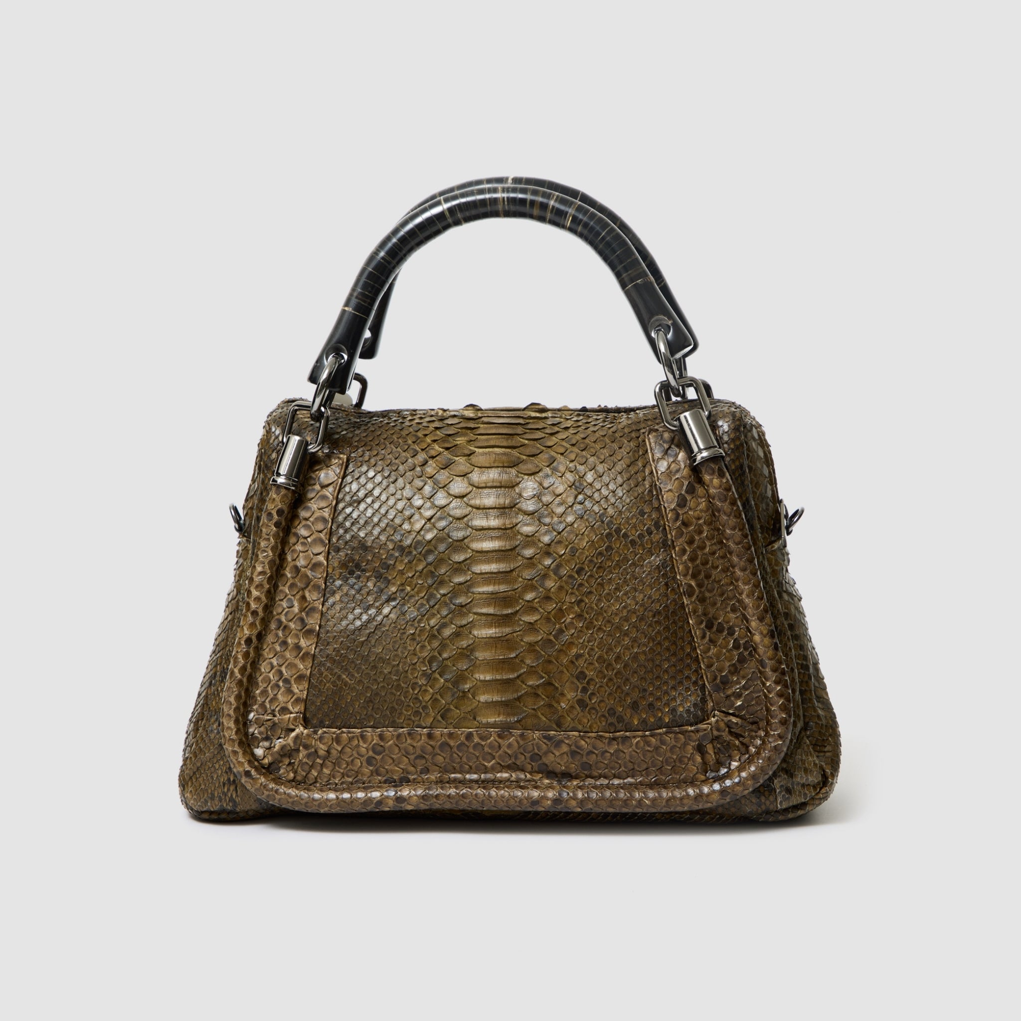 Bolsa Maú Couro Python