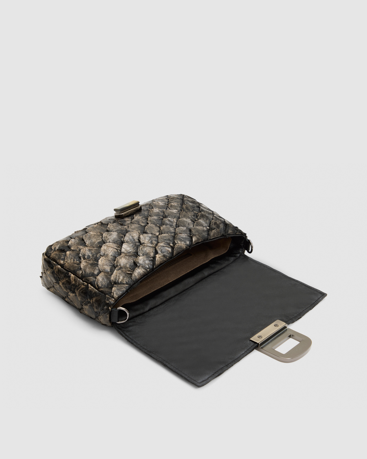 Bolsa Dalí Couro Pirarucu