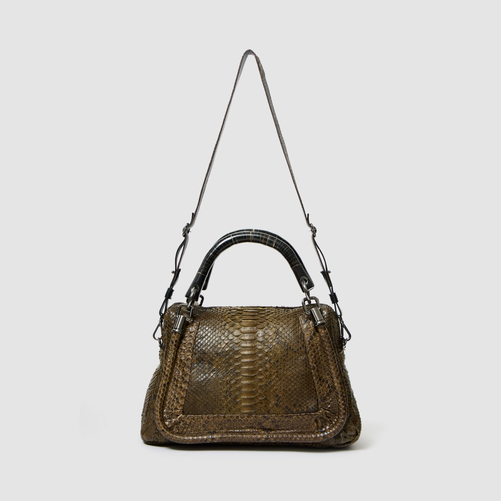 Bolsa Maú Couro Python
