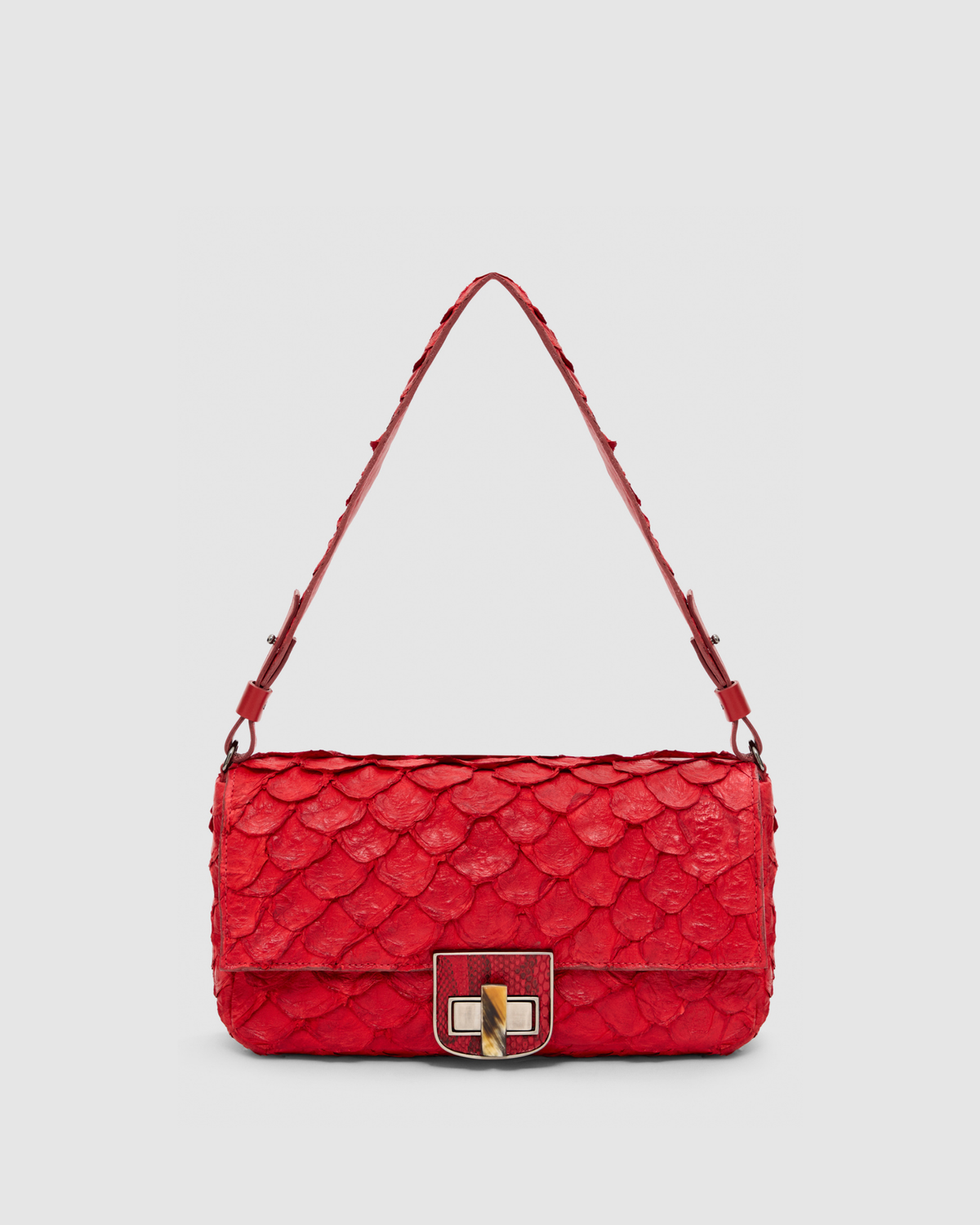 Bolsa Dalí Couro Pirarucu