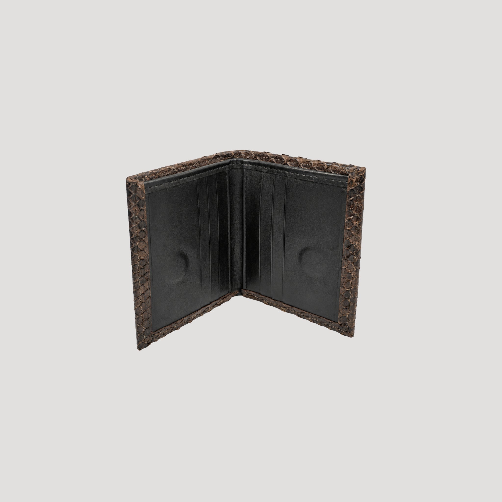 Carteira Slim Couro Python