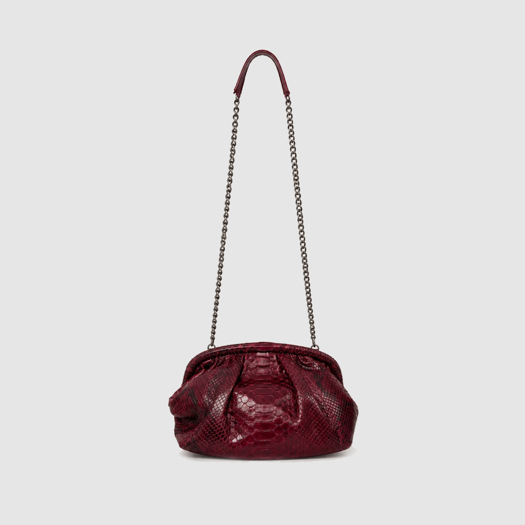 Clutch Camapú Couro Python