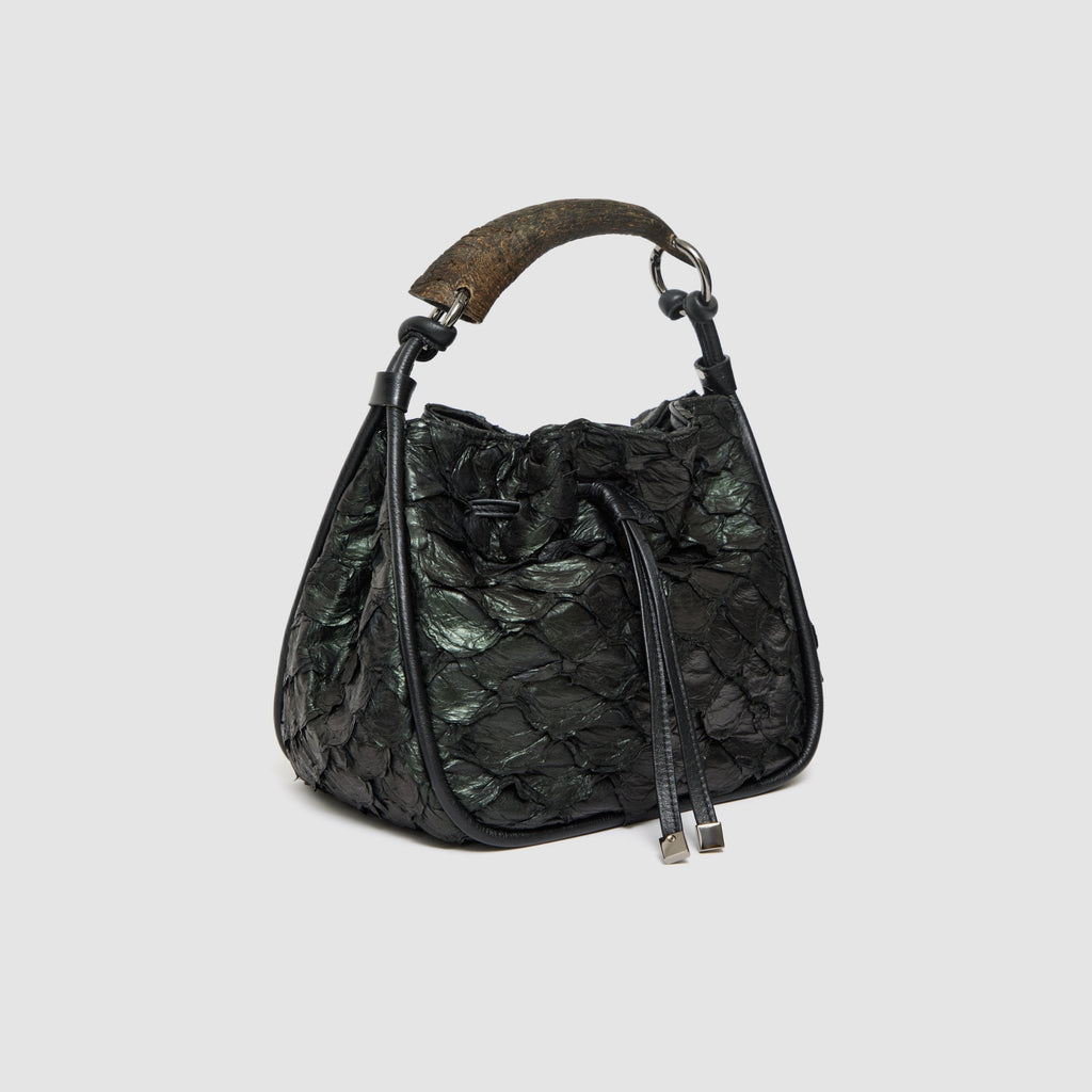 Bolsa Uirapuru Couro Pirarucu
