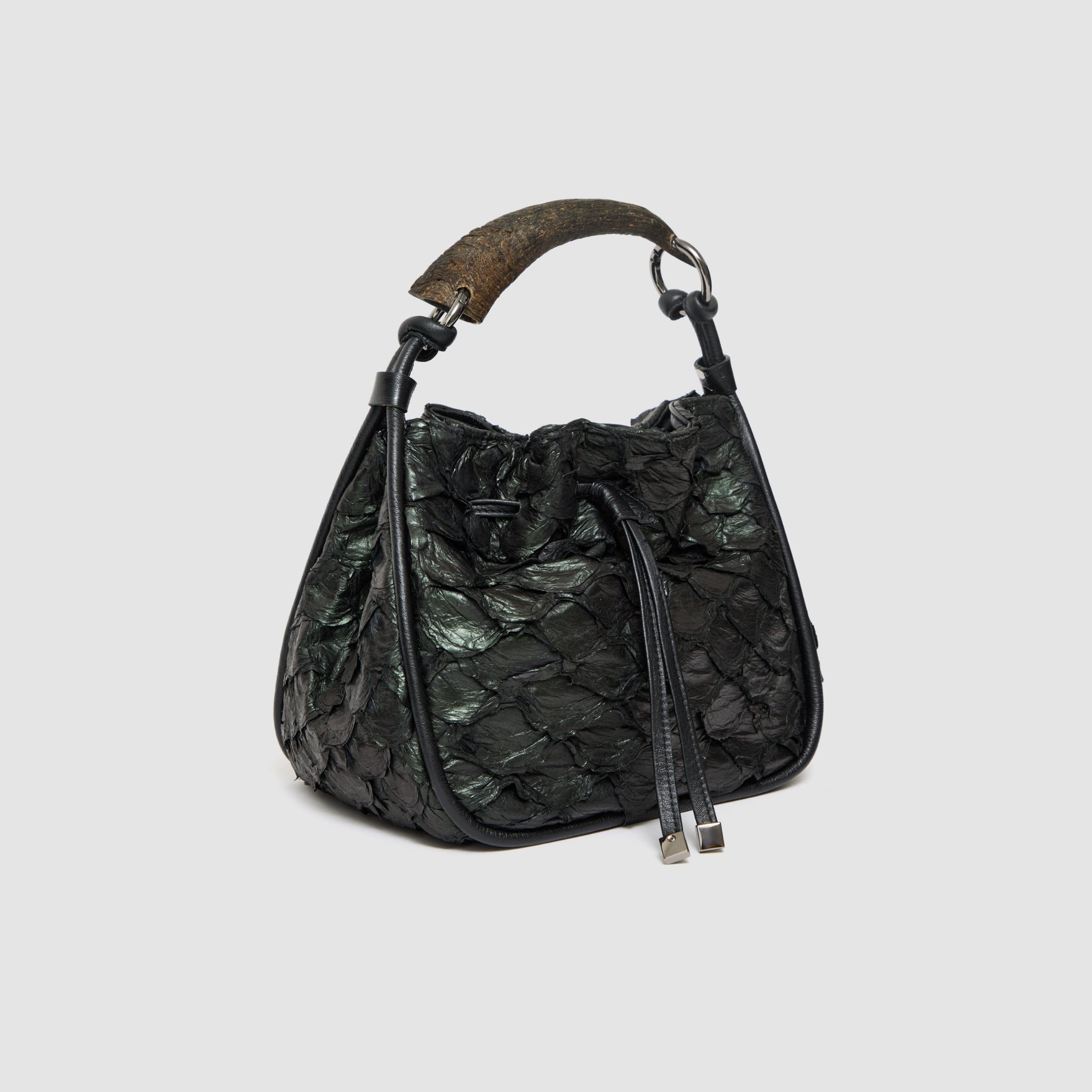 Bolsa Uirapuru Couro Pirarucu