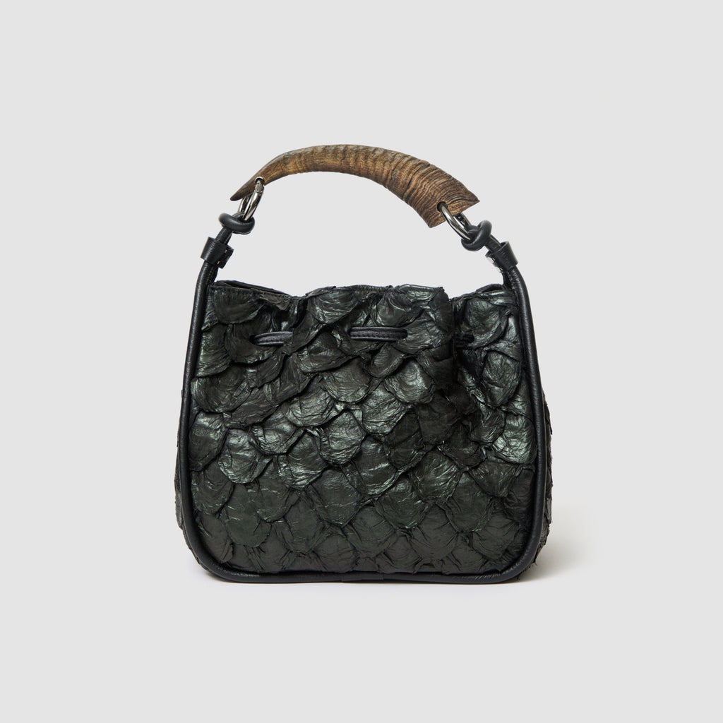 Bolsa Uirapuru Couro Pirarucu