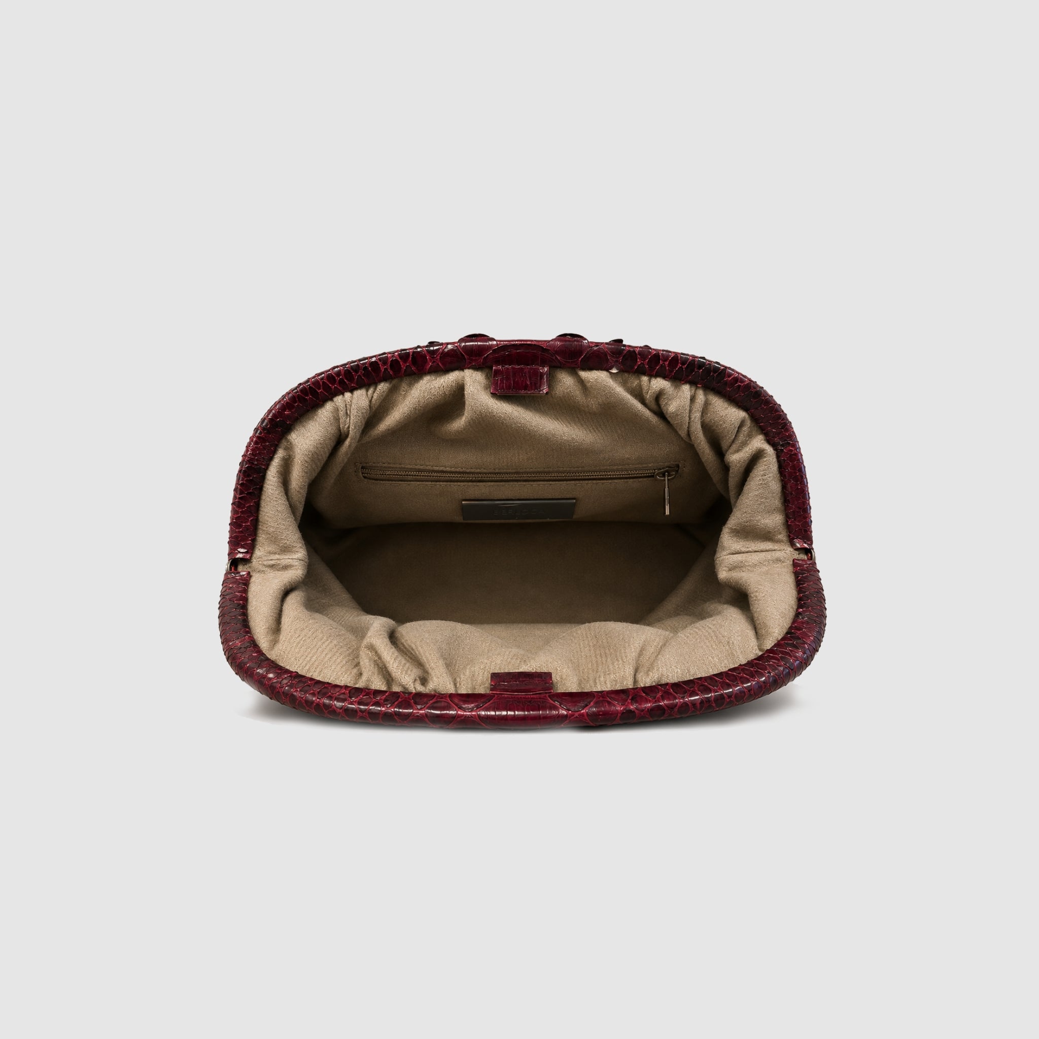 Clutch Camapú Couro Python