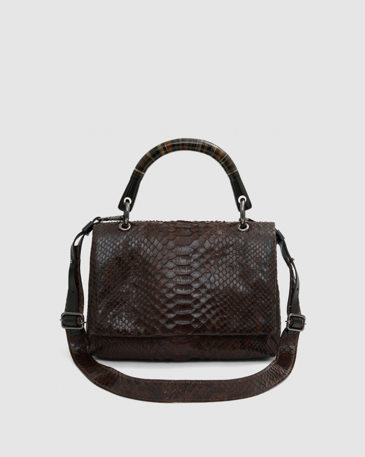 Bolsa Antonella Couro Python
