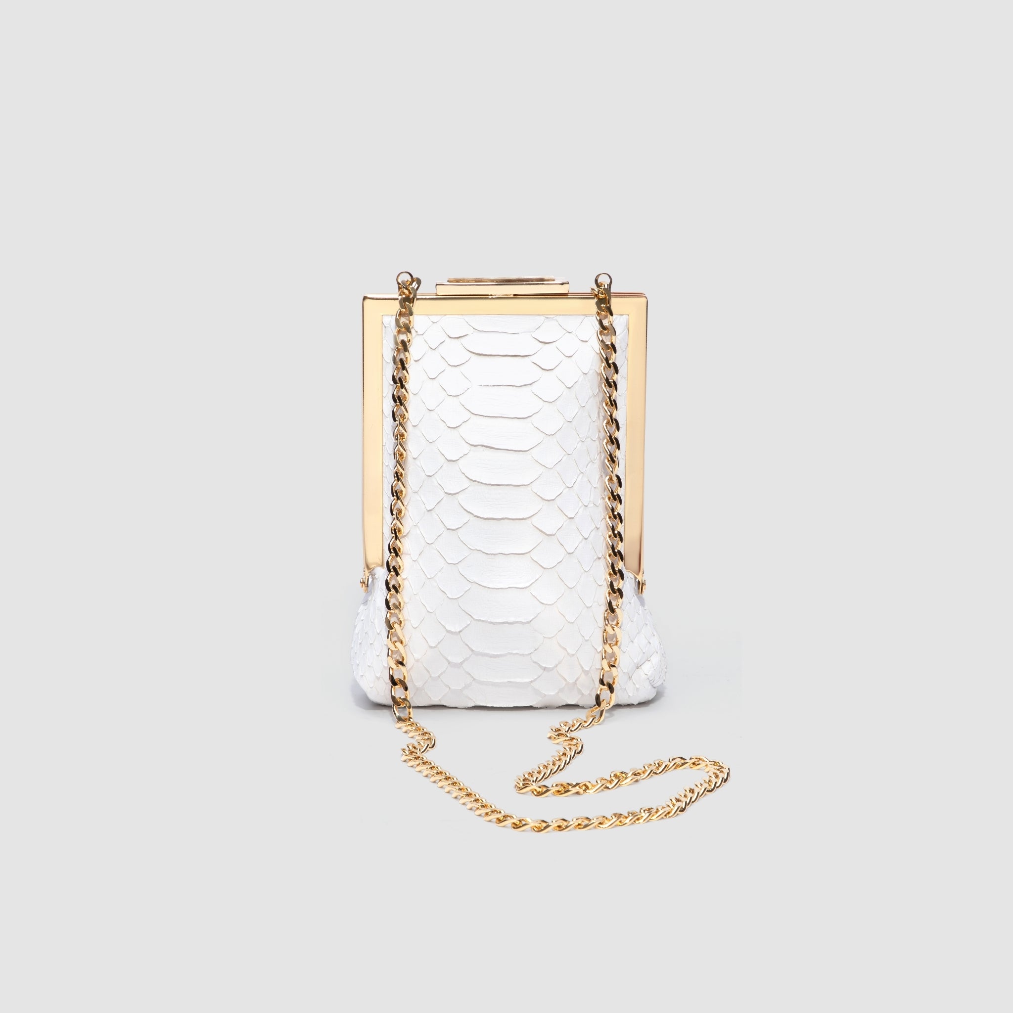 Clutch Afuá Couro Python