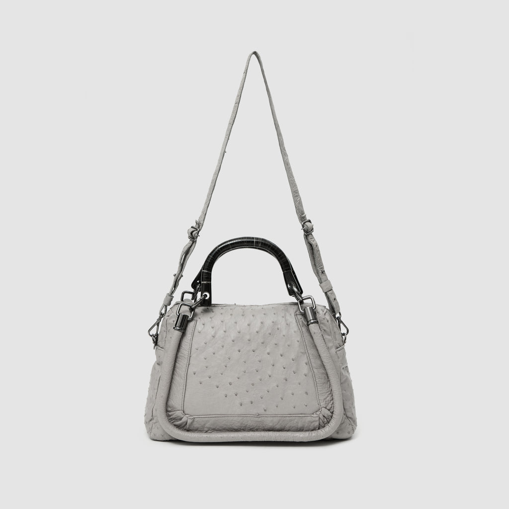 Bolsa Maú Couro Avestruz