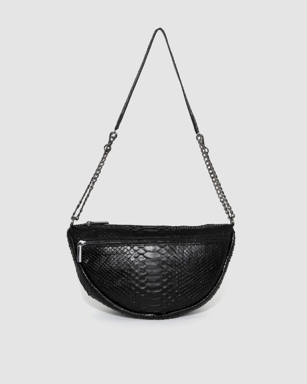 Bolsa Ingá Couro de Python