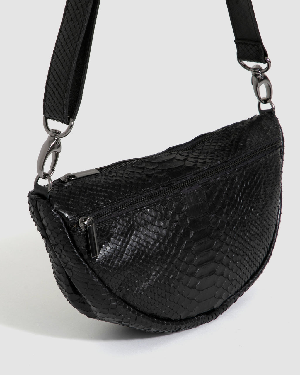 Bolsa Ingá Couro de Python