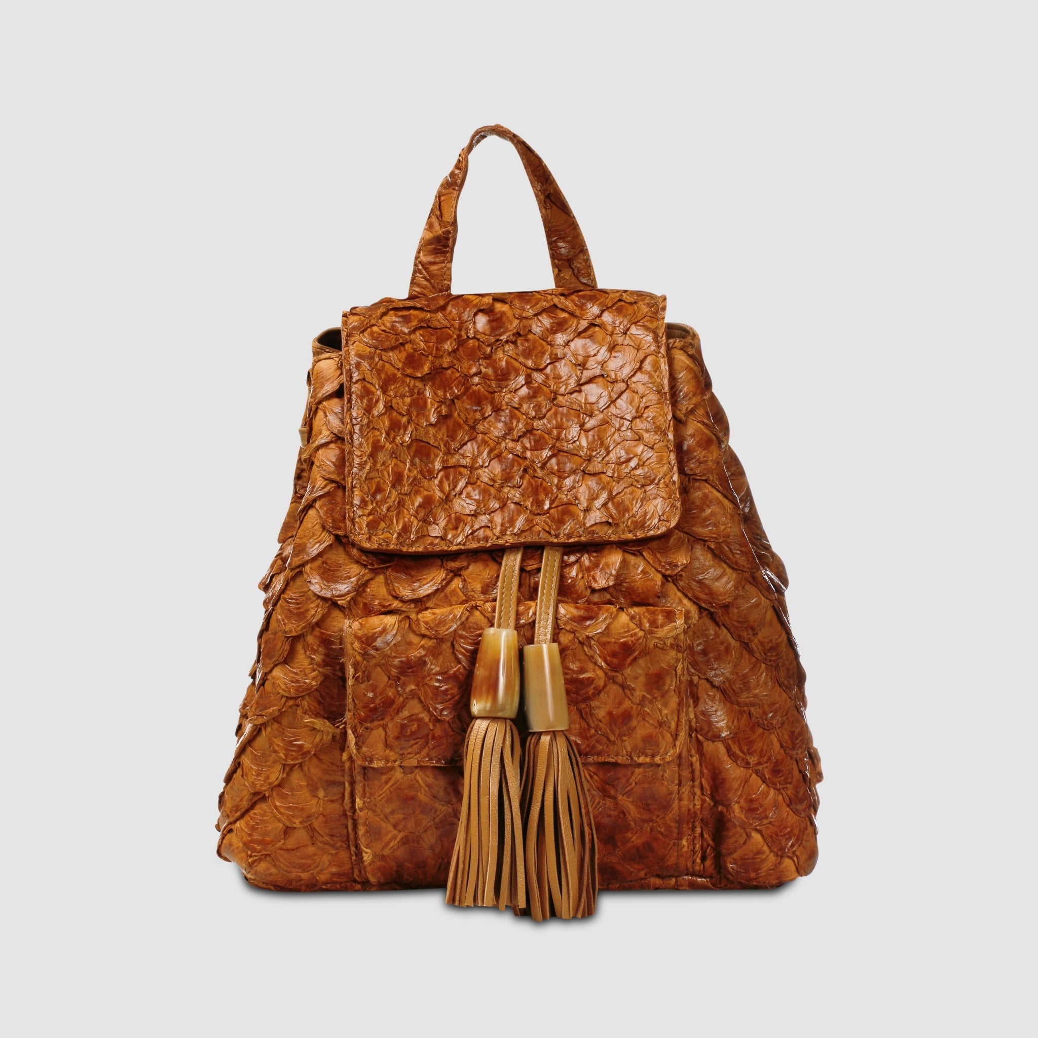 Mochila Araguaia Couro Pirarucu