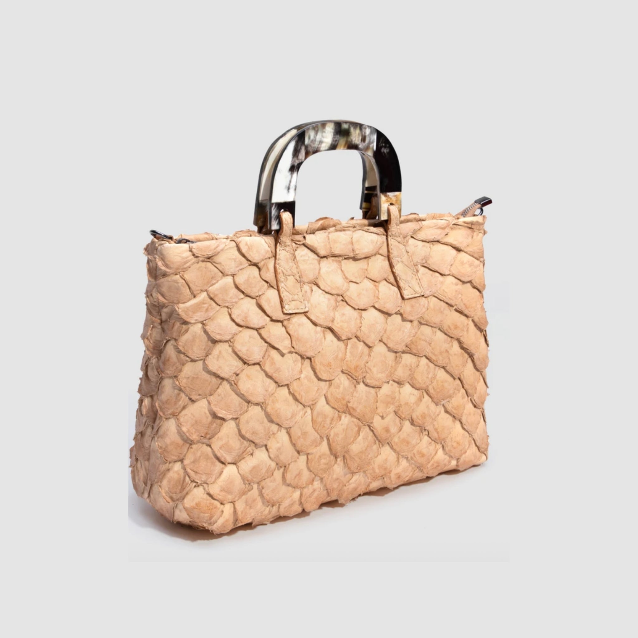 Bolsa Itiquira Couro Pirarucu