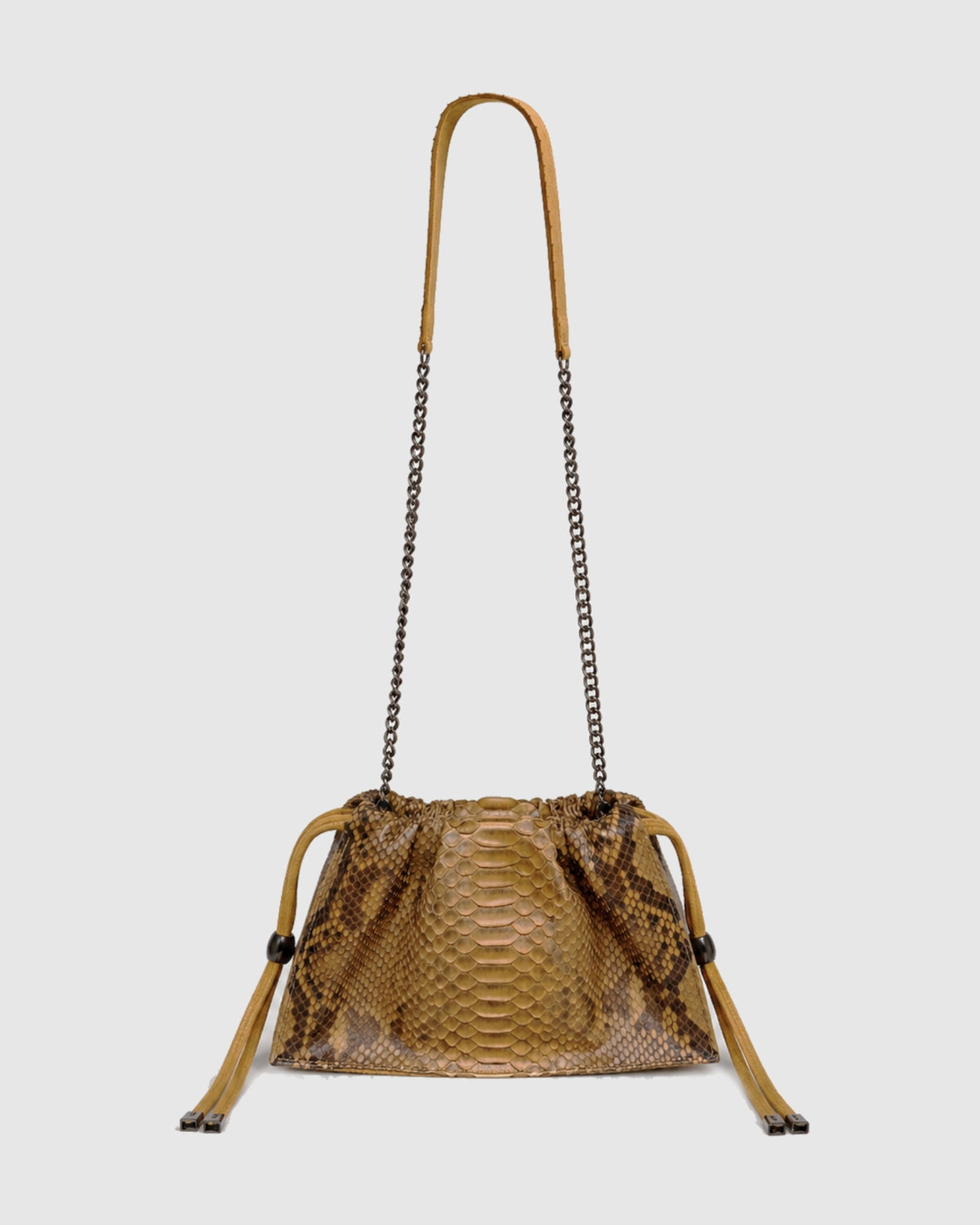 Bolsa Vinci Couro de Python