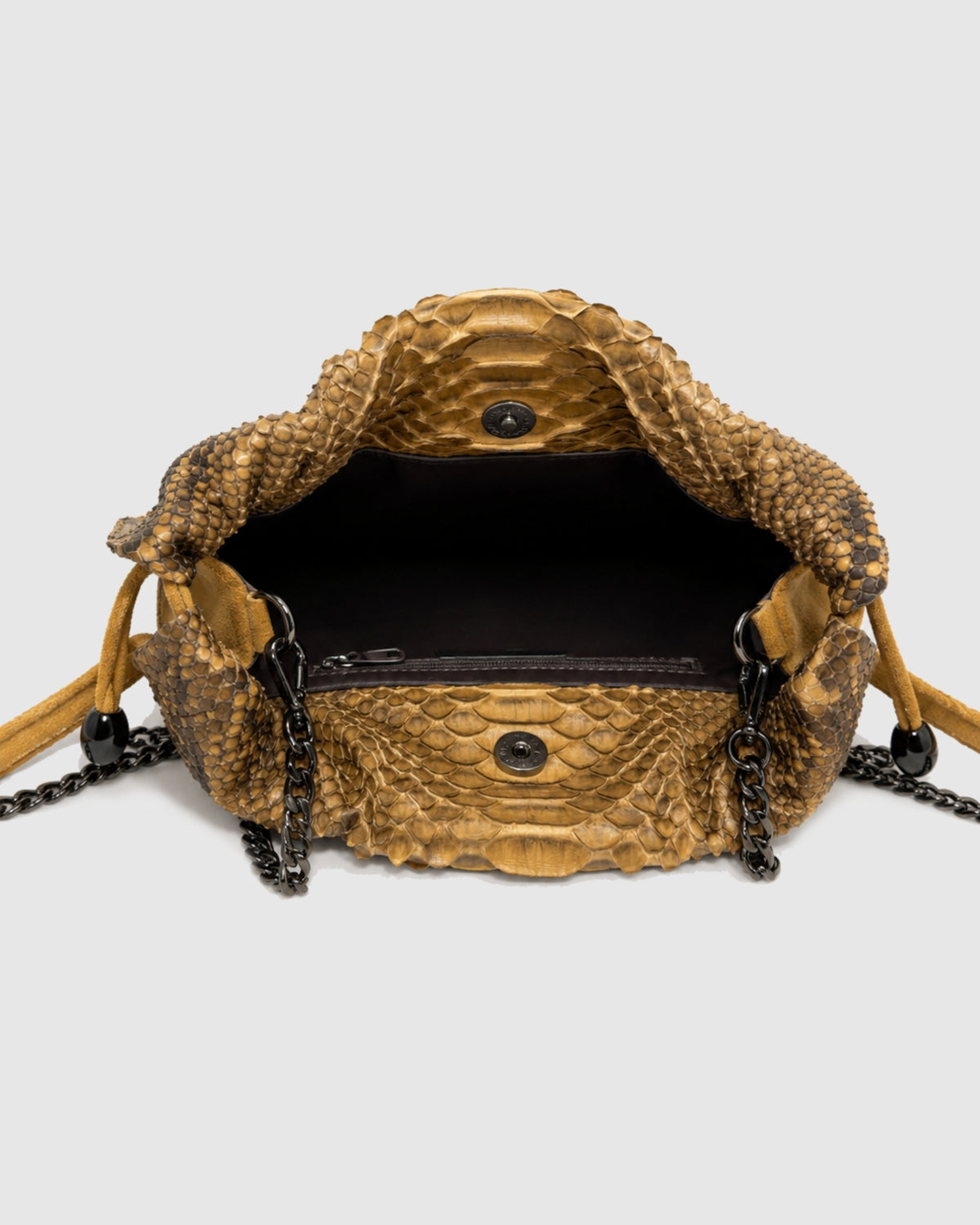 Bolsa Vinci Couro de Python