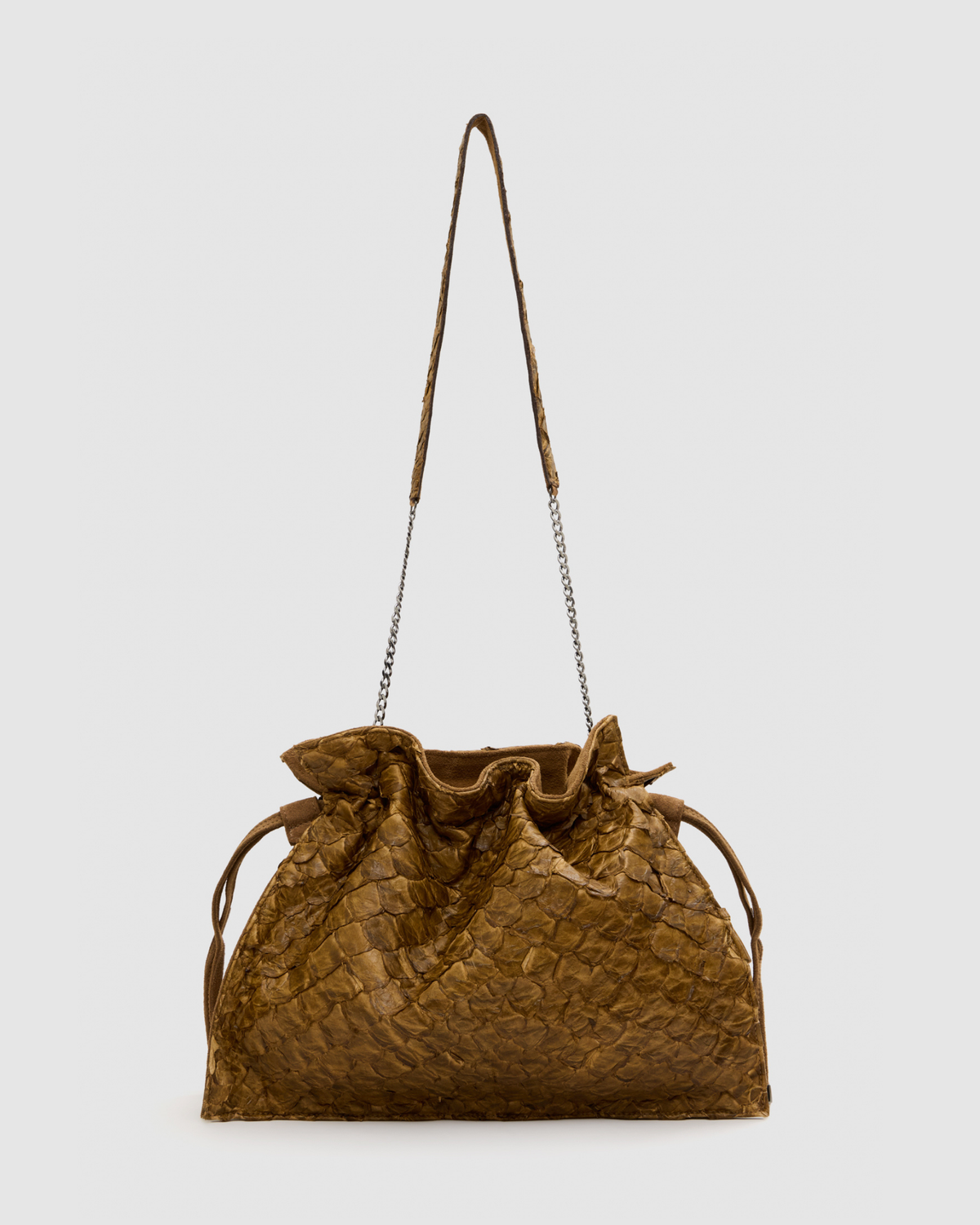 Bolsa Nina Couro Pirarucu