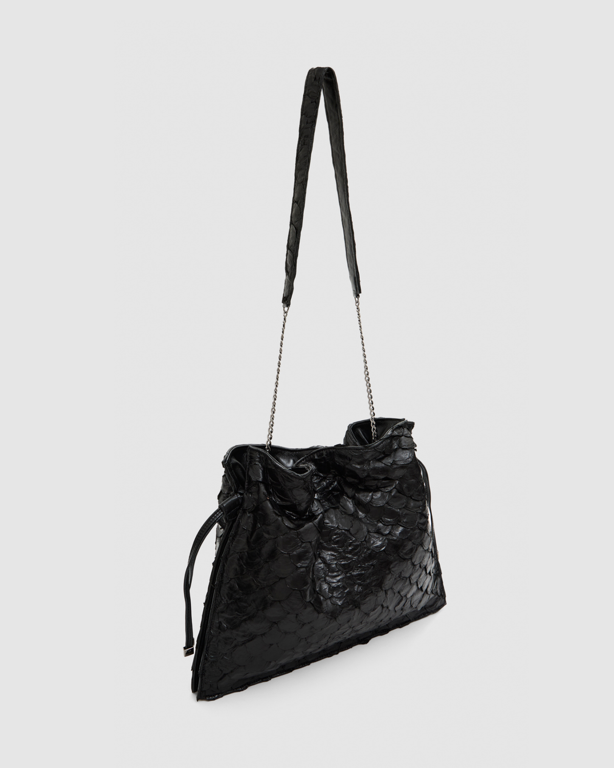 Bolsa Nina Couro Pirarucu