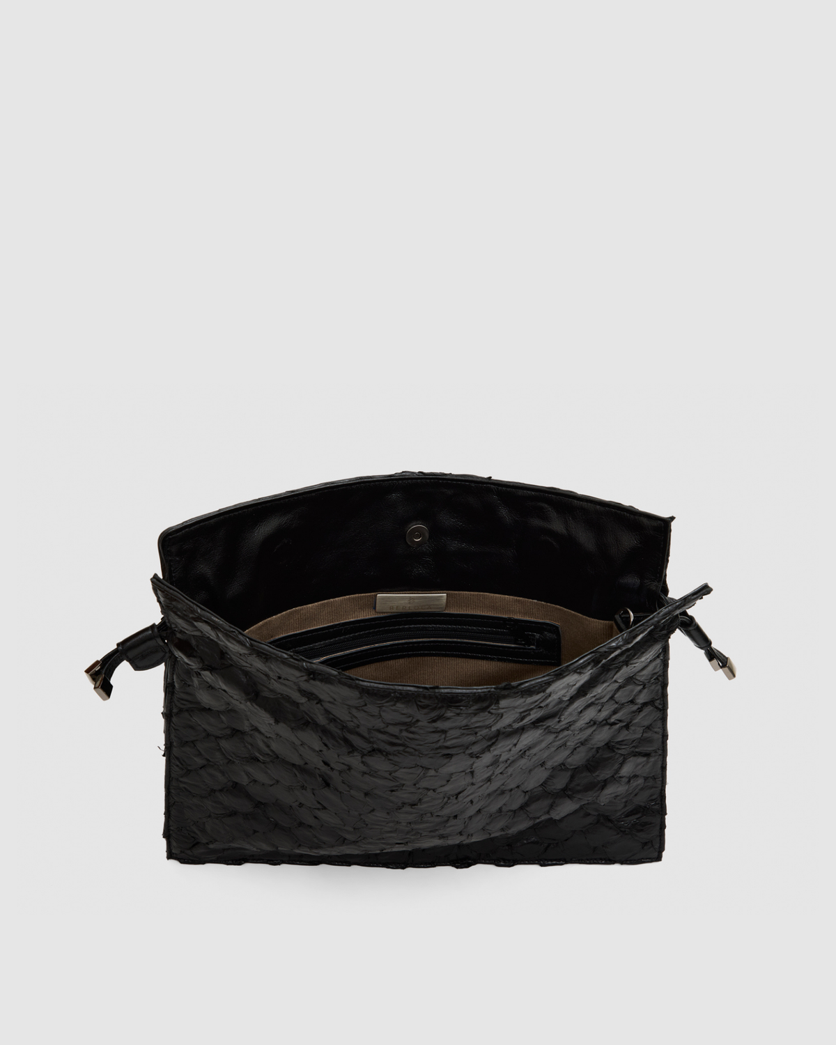 Bolsa Nina Couro Pirarucu