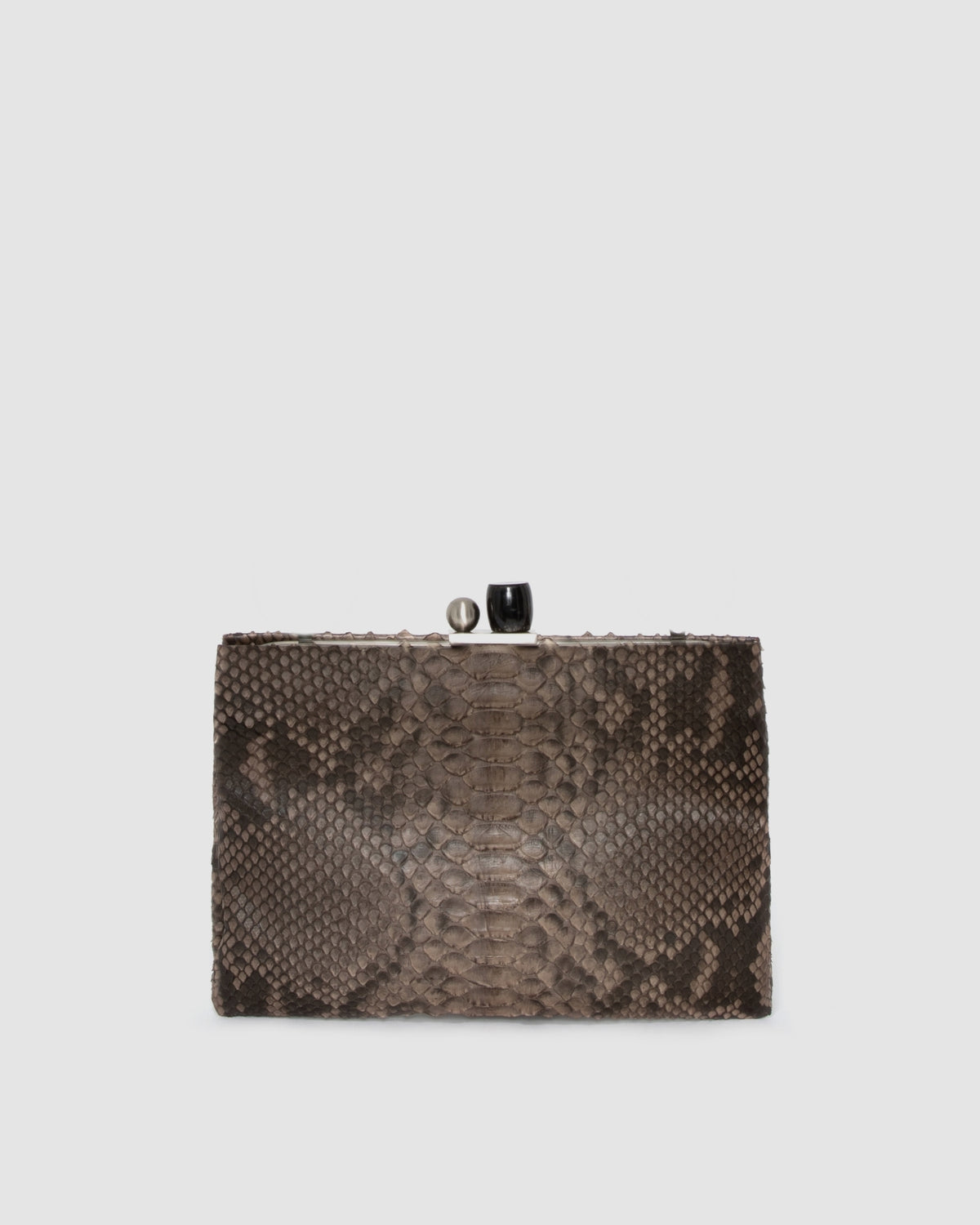 Clutch Maya Couro Python