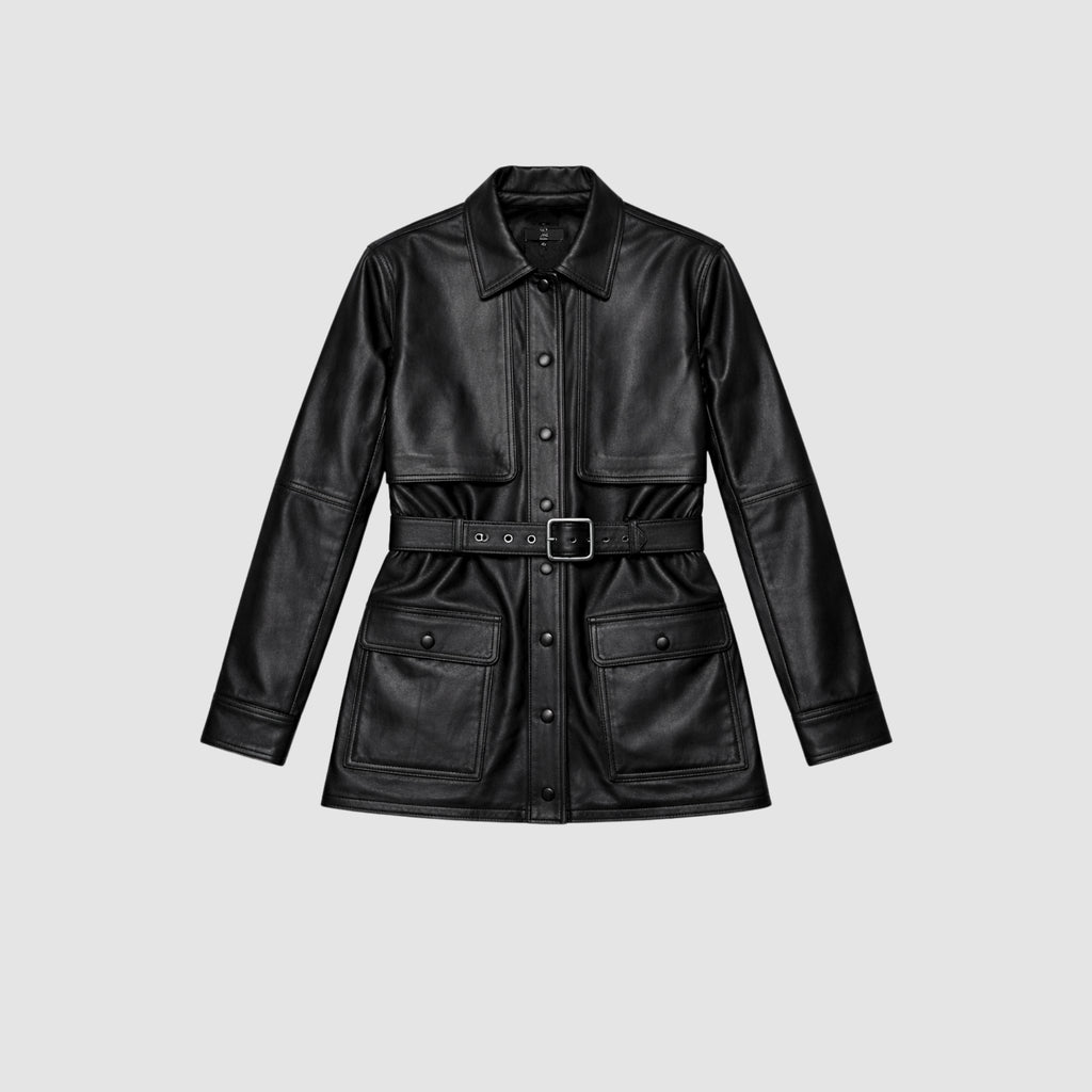 Parka Briana Couro Legítimo