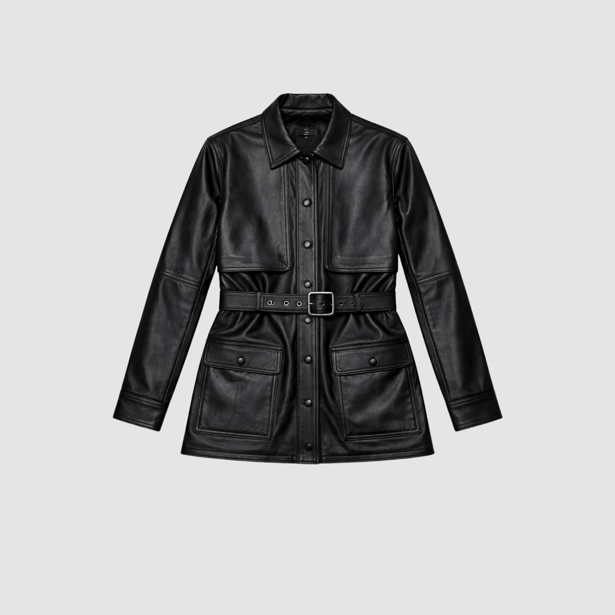 Parka Briana Couro Legítimo