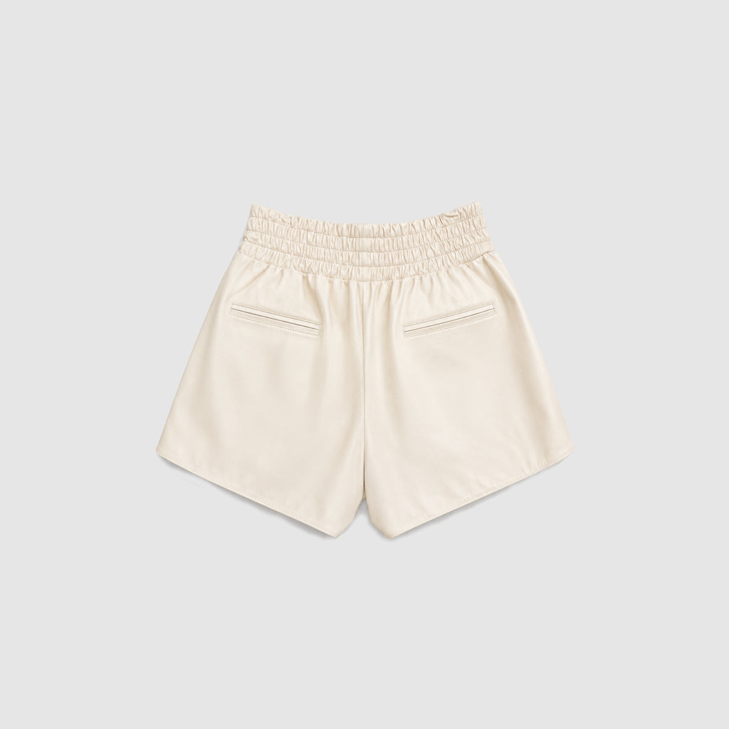 Shorts em Couro Legítimo