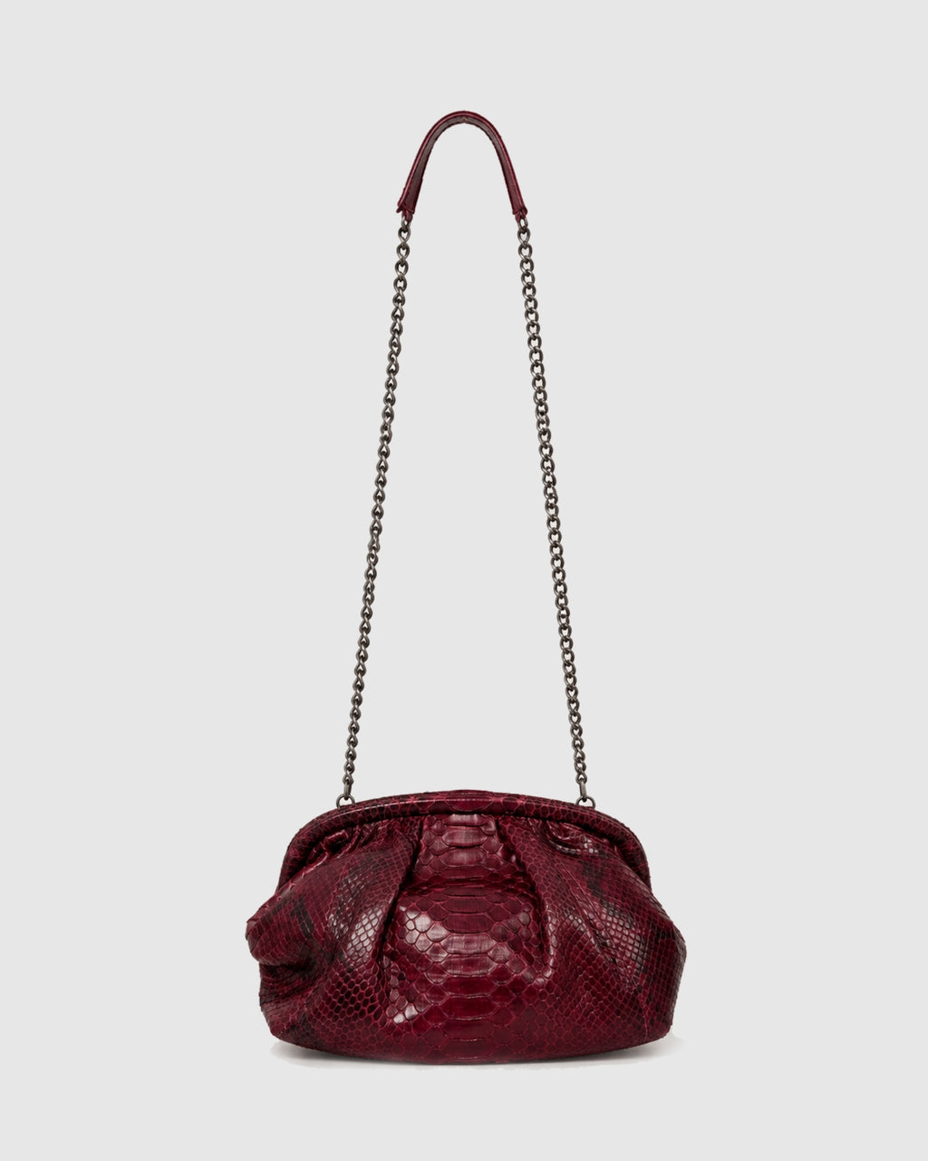 Clutch Camapú Couro Python