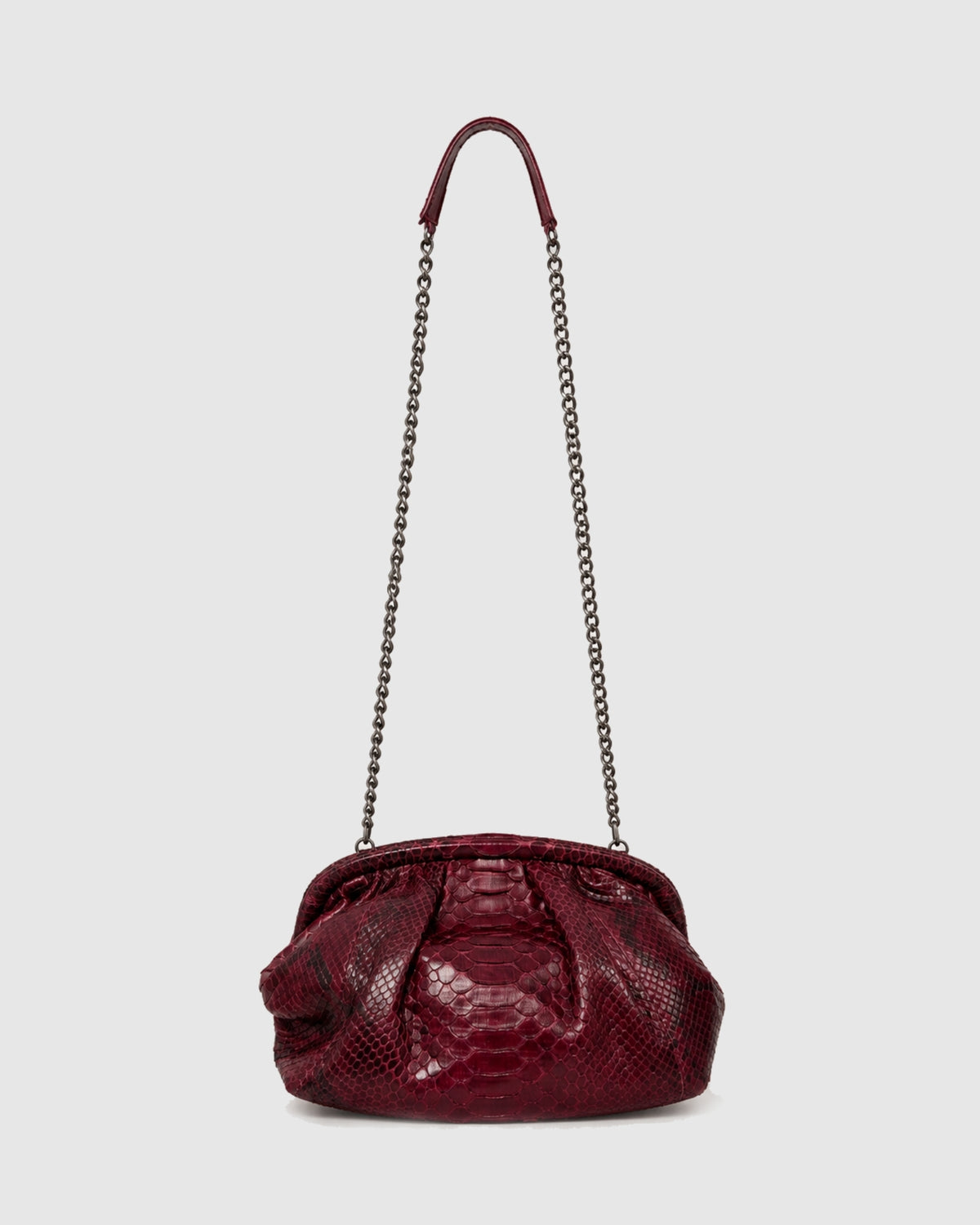 Clutch Camapú Couro Python