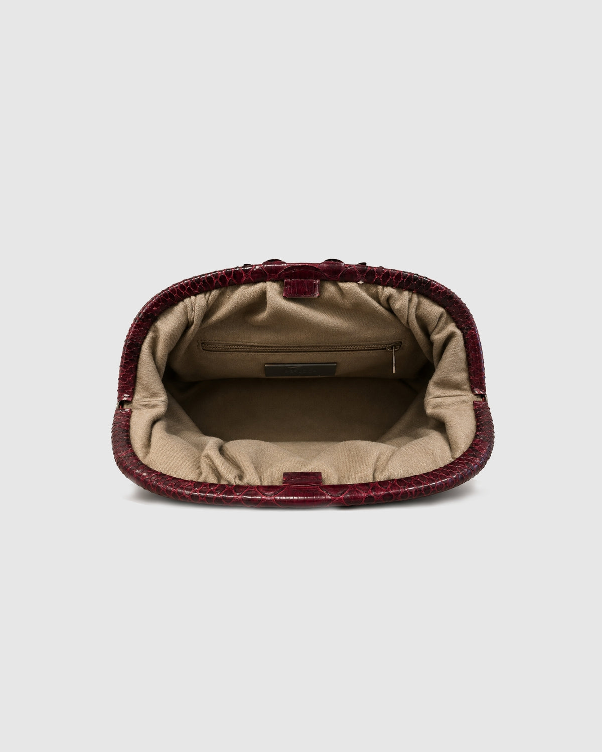 Clutch Camapú Couro Python